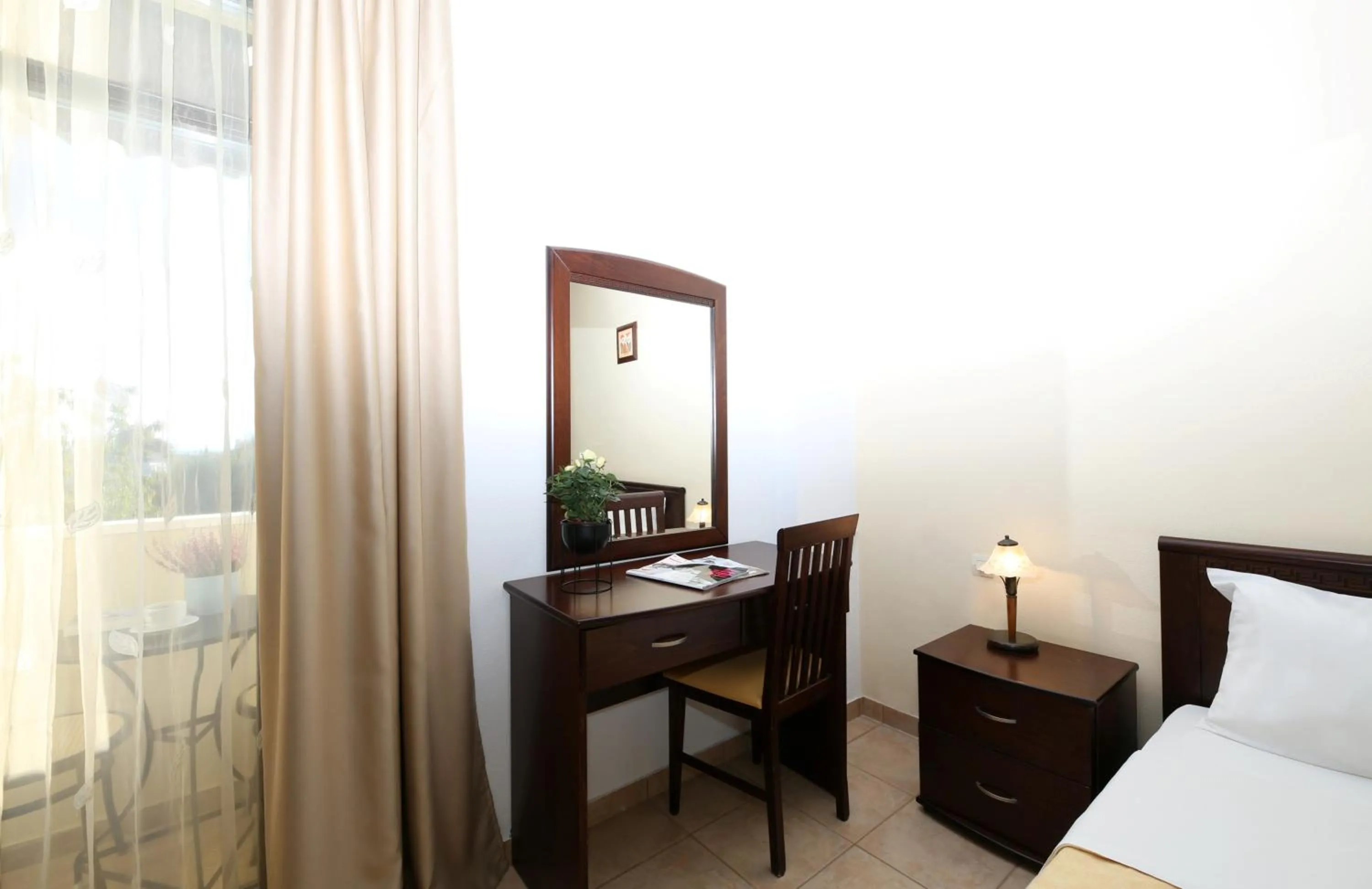 Bed in Palirria Hotel & Studios