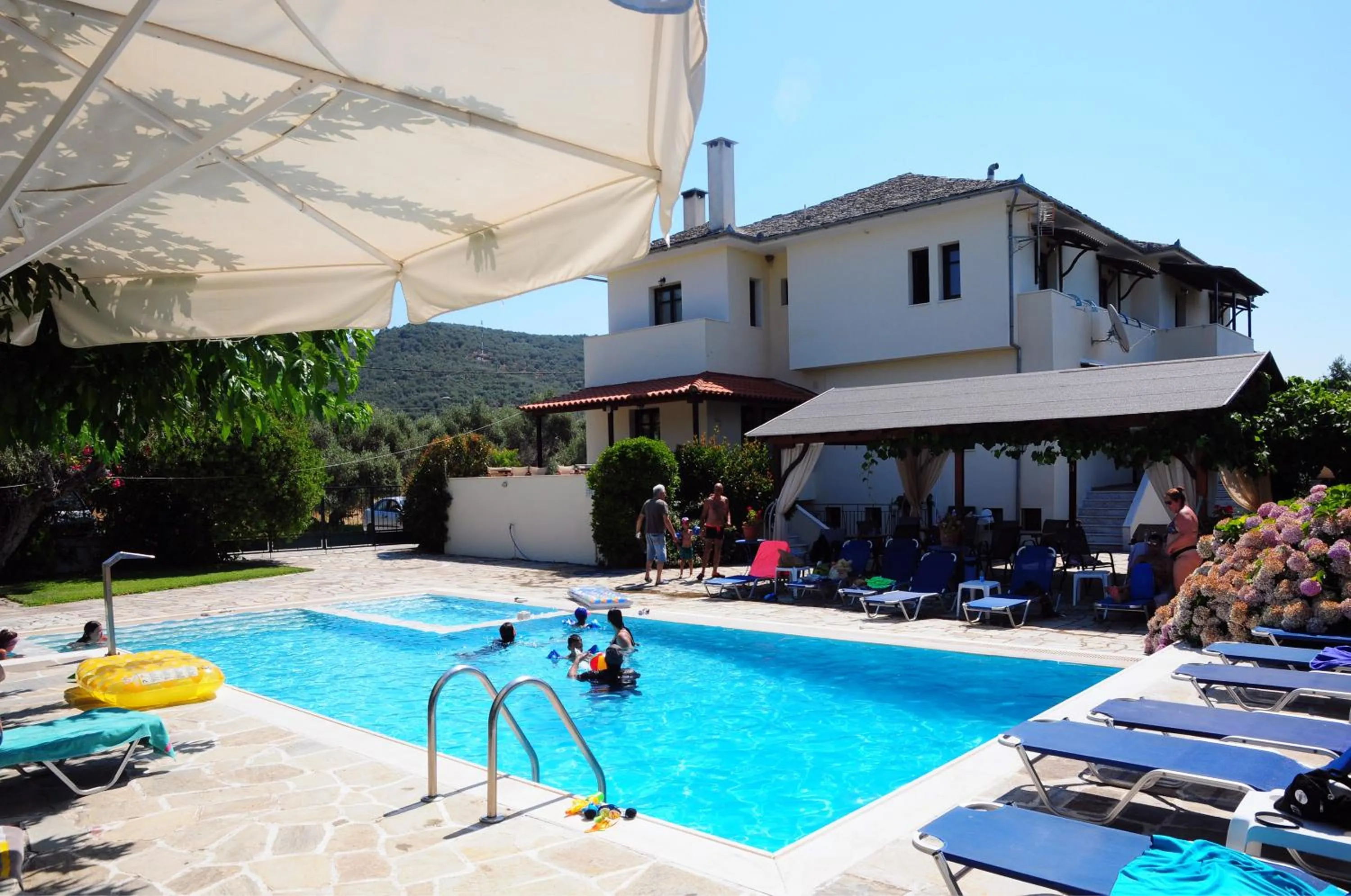 Swimming pool in Palirria Hotel & Studios