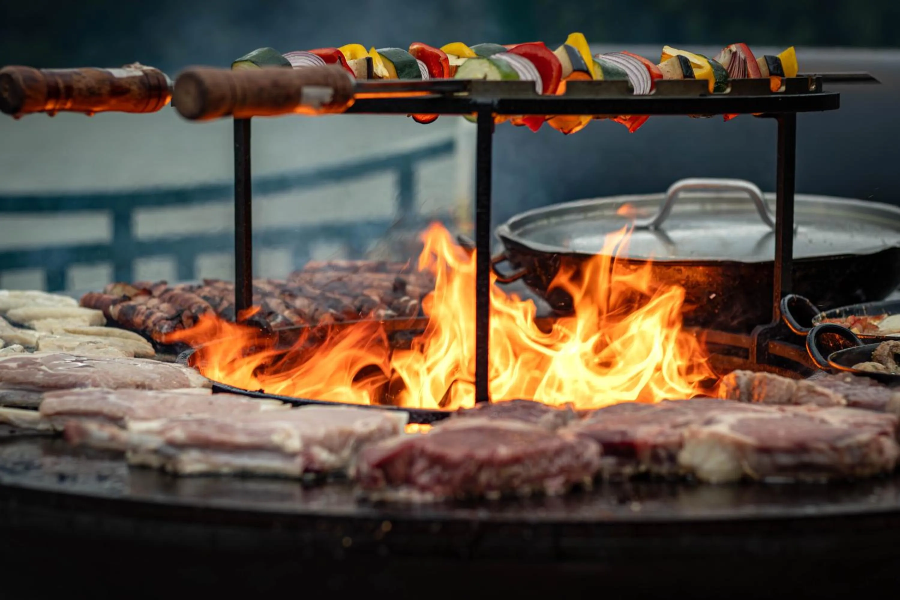 Restaurant/places to eat in Riverresort Donauschlinge