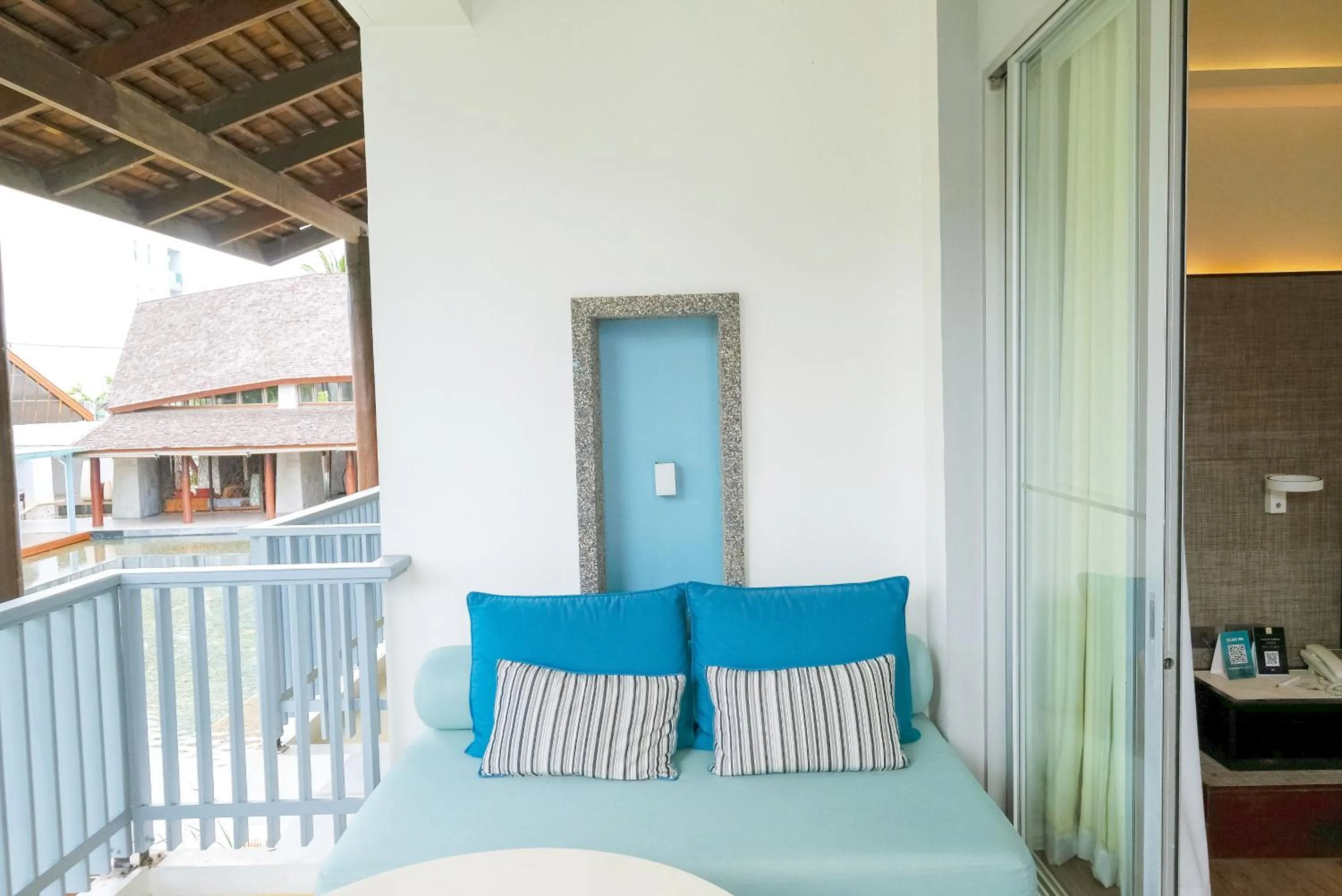 View (from property/room), Bed in Veranda Resort & Villas Hua Hin Cha Am