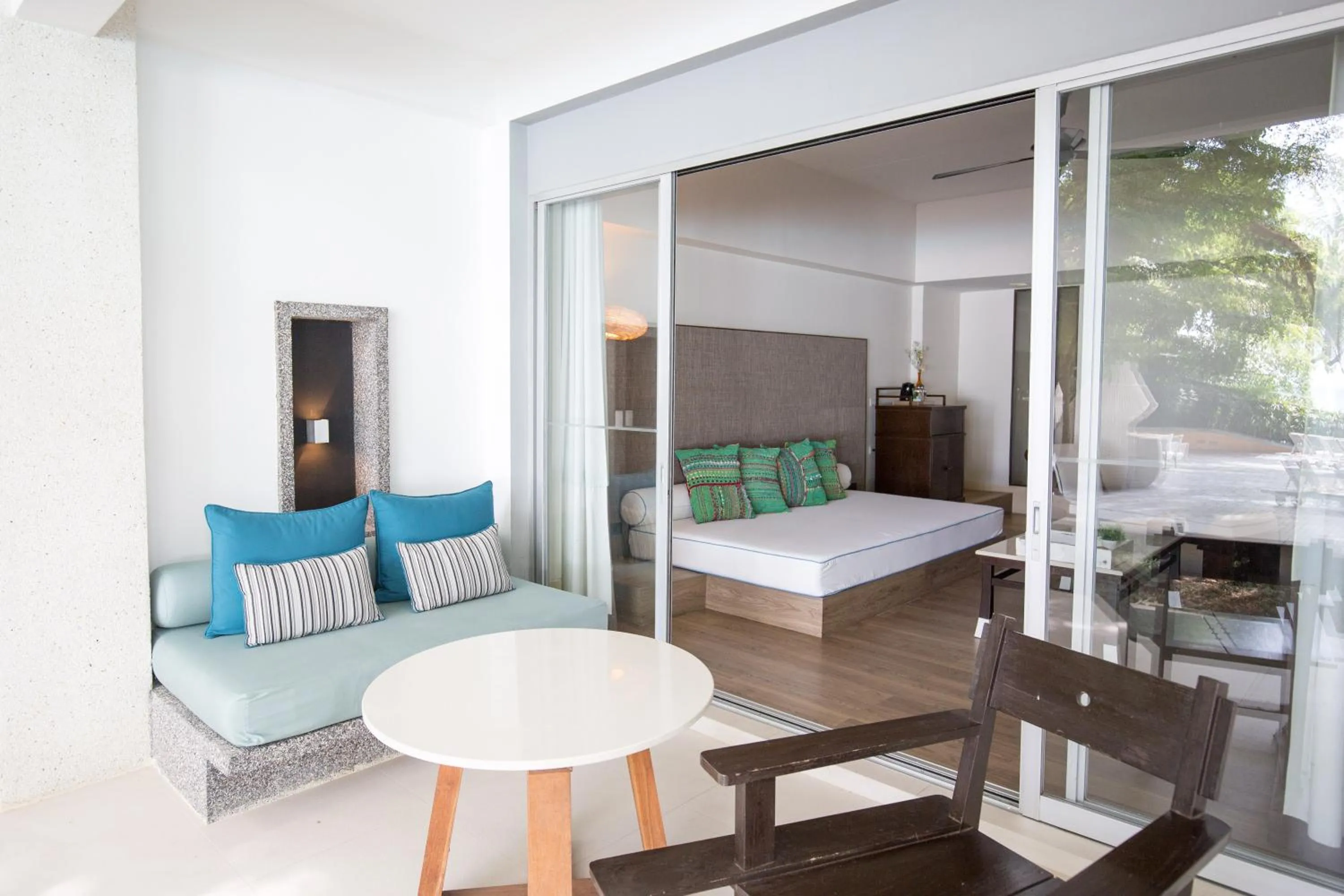 Balcony/Terrace, Bed in Veranda Resort & Villas Hua Hin Cha Am