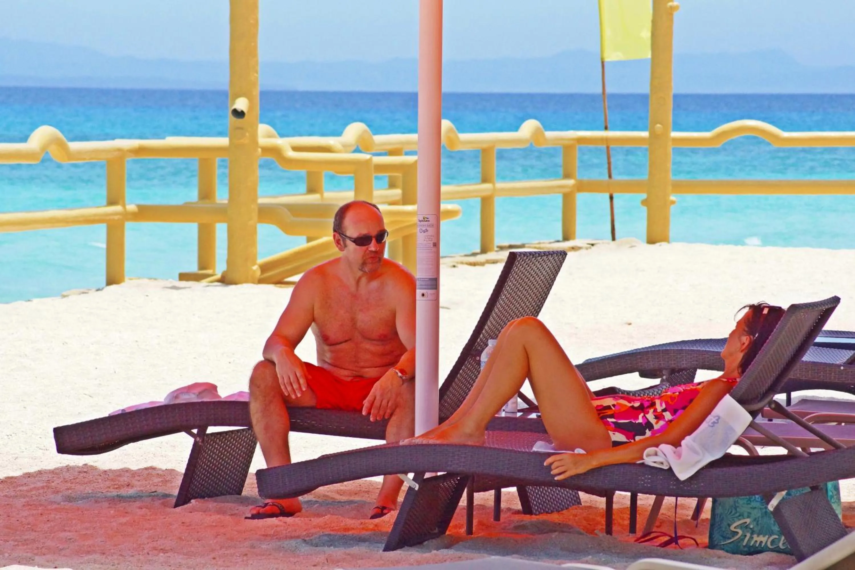 Beach in Marlins Beach Resort