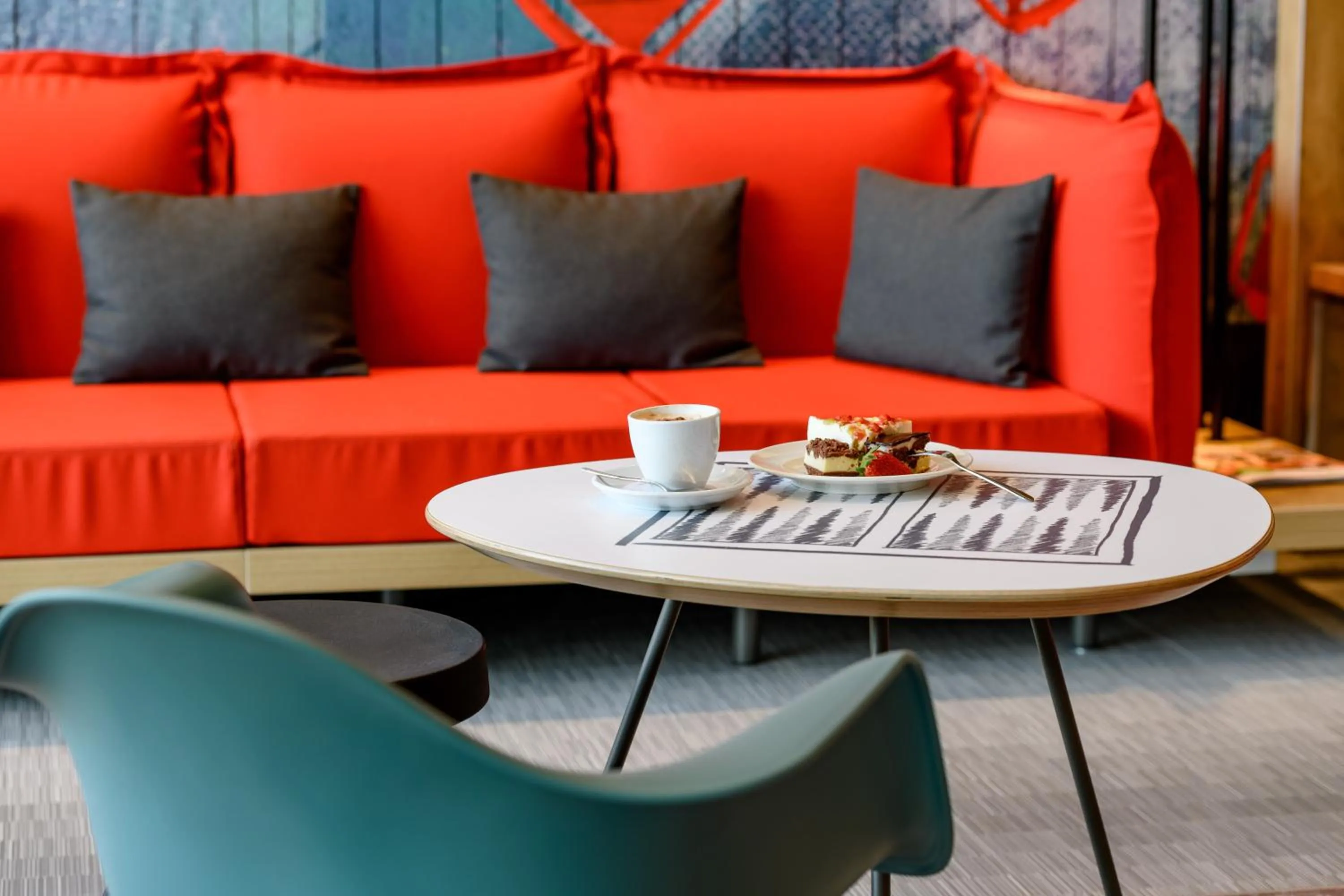 Lobby or reception in ibis Mainz City