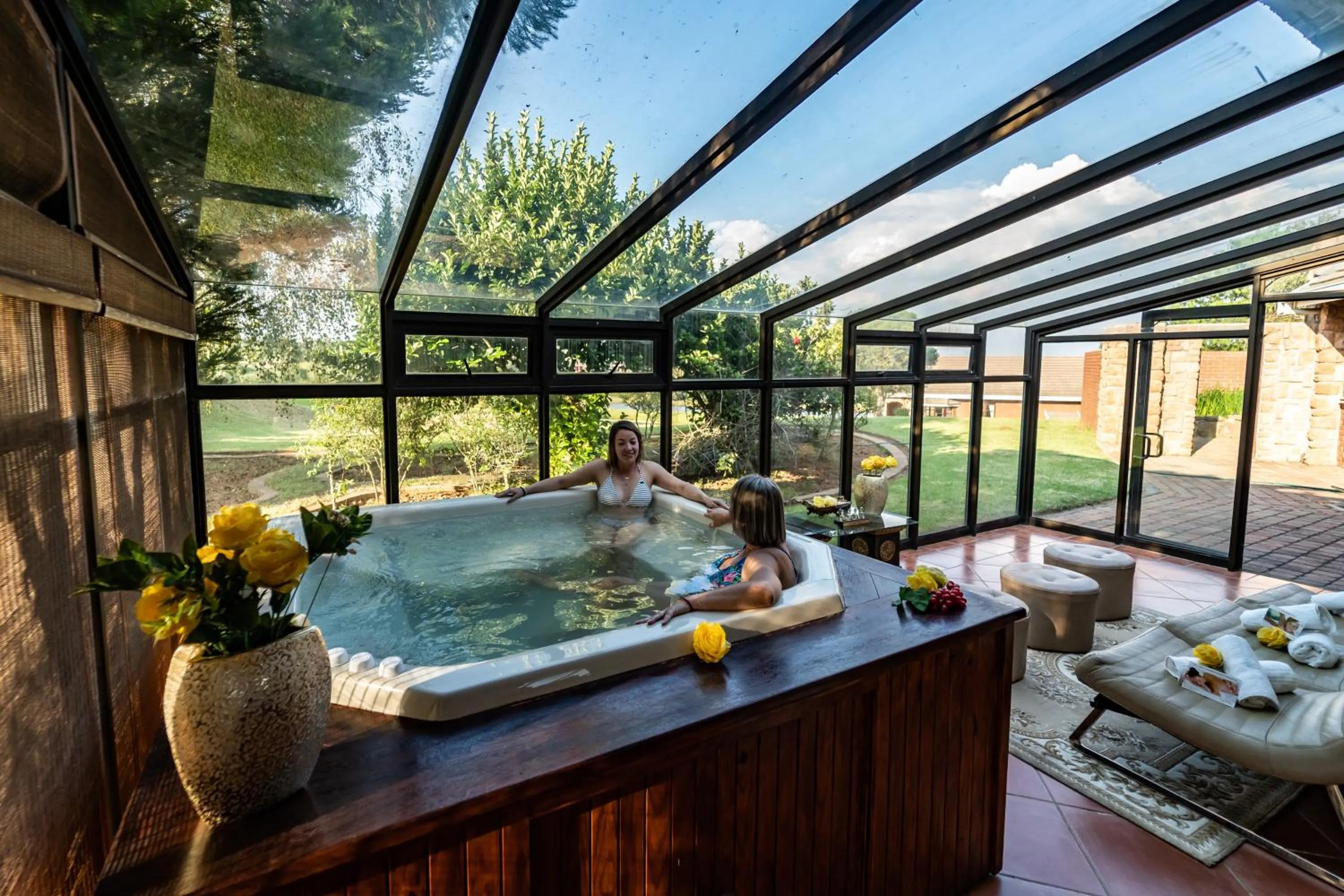 Hot Tub in Gooderson Kloppenheim Country Estate