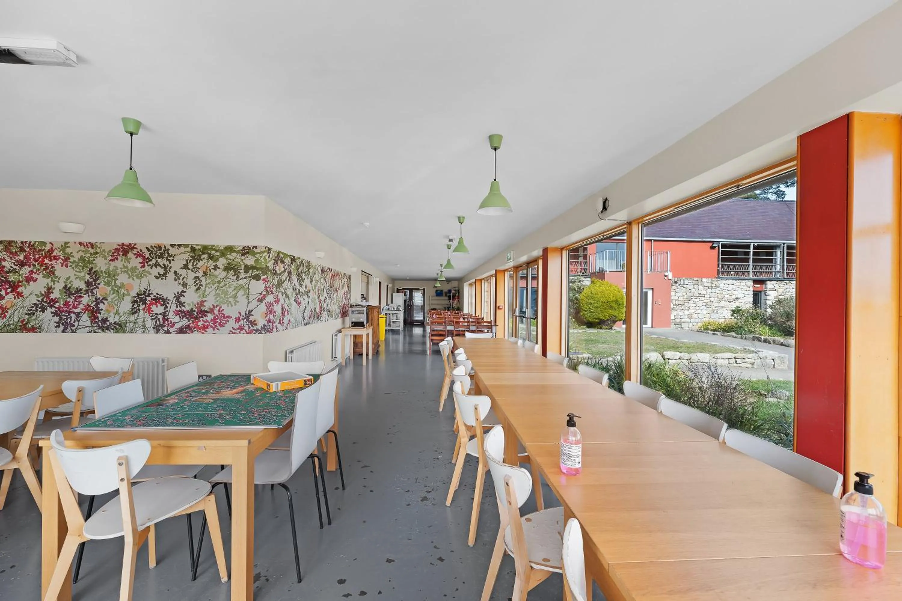 Dining area in Knockree Hostel