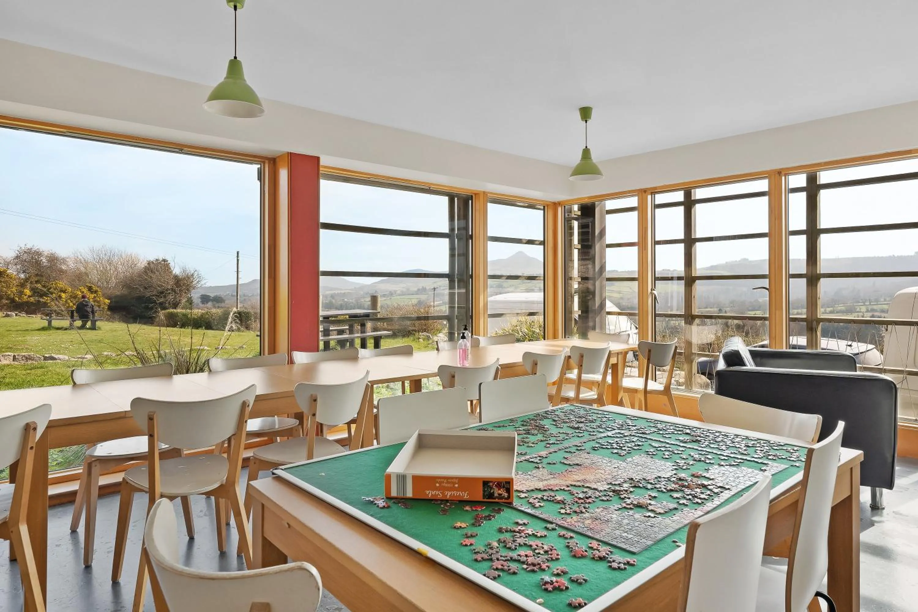 Dining area in Knockree Hostel