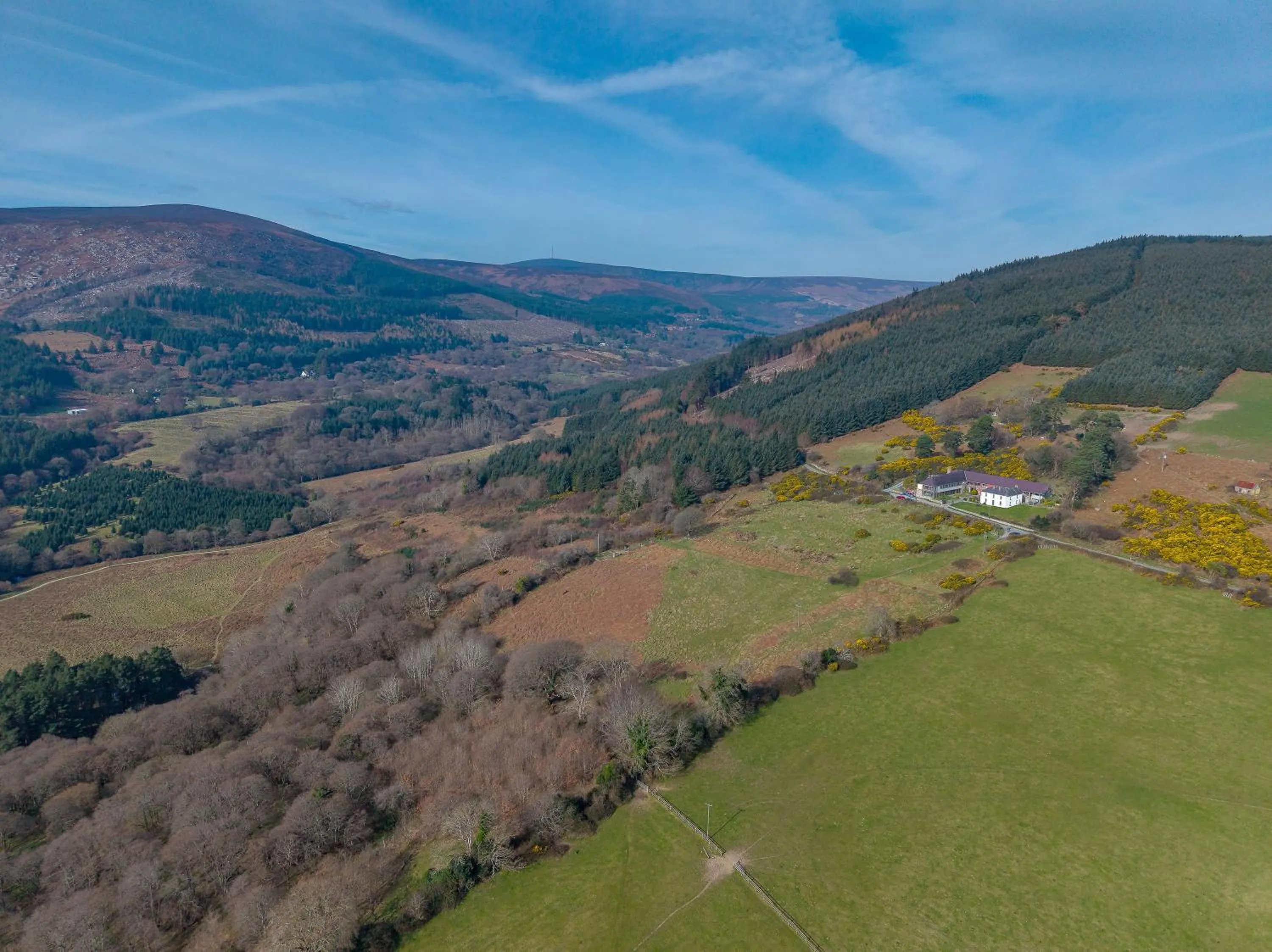 Natural landscape in Knockree Hostel