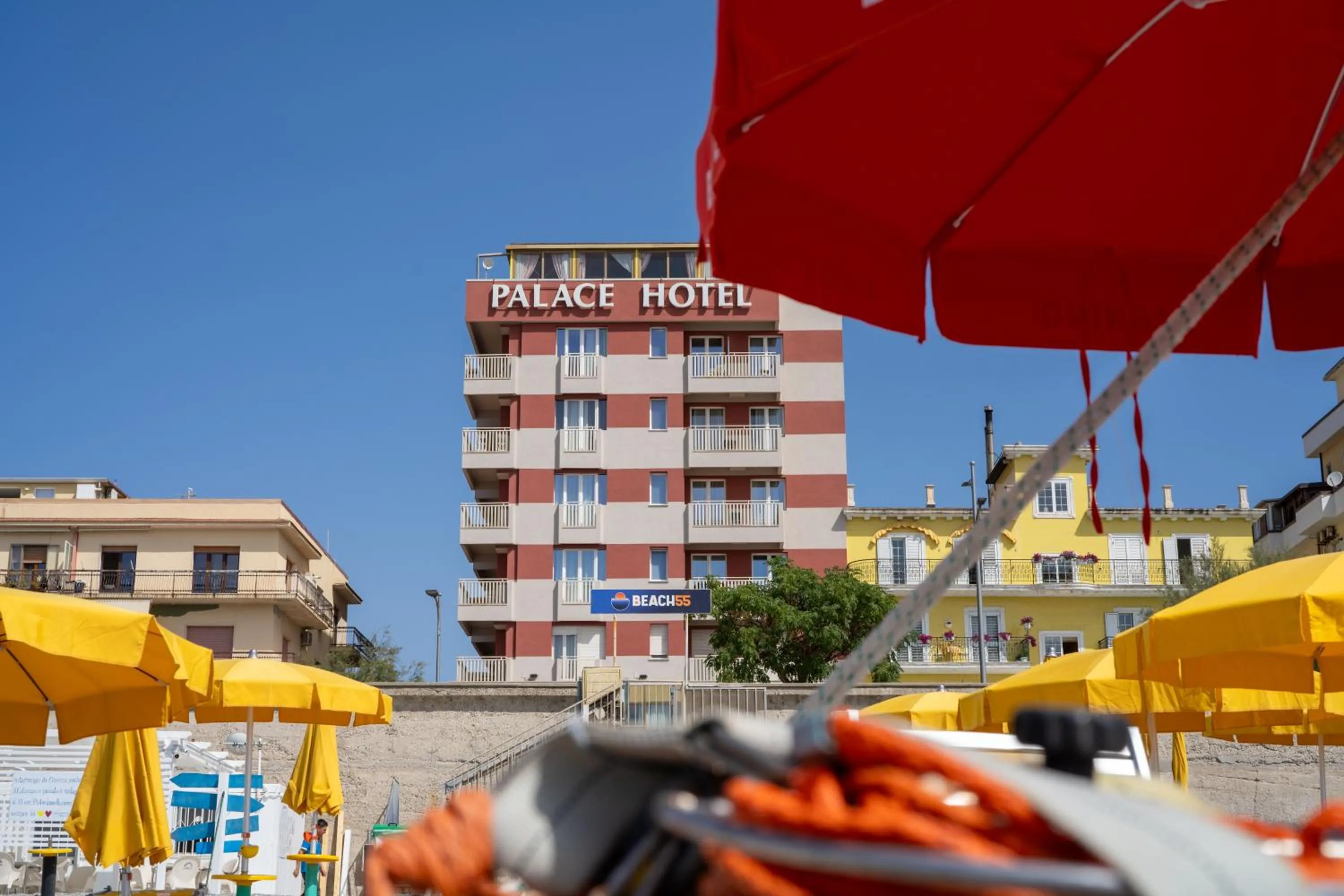 Beach in Hotel Palace