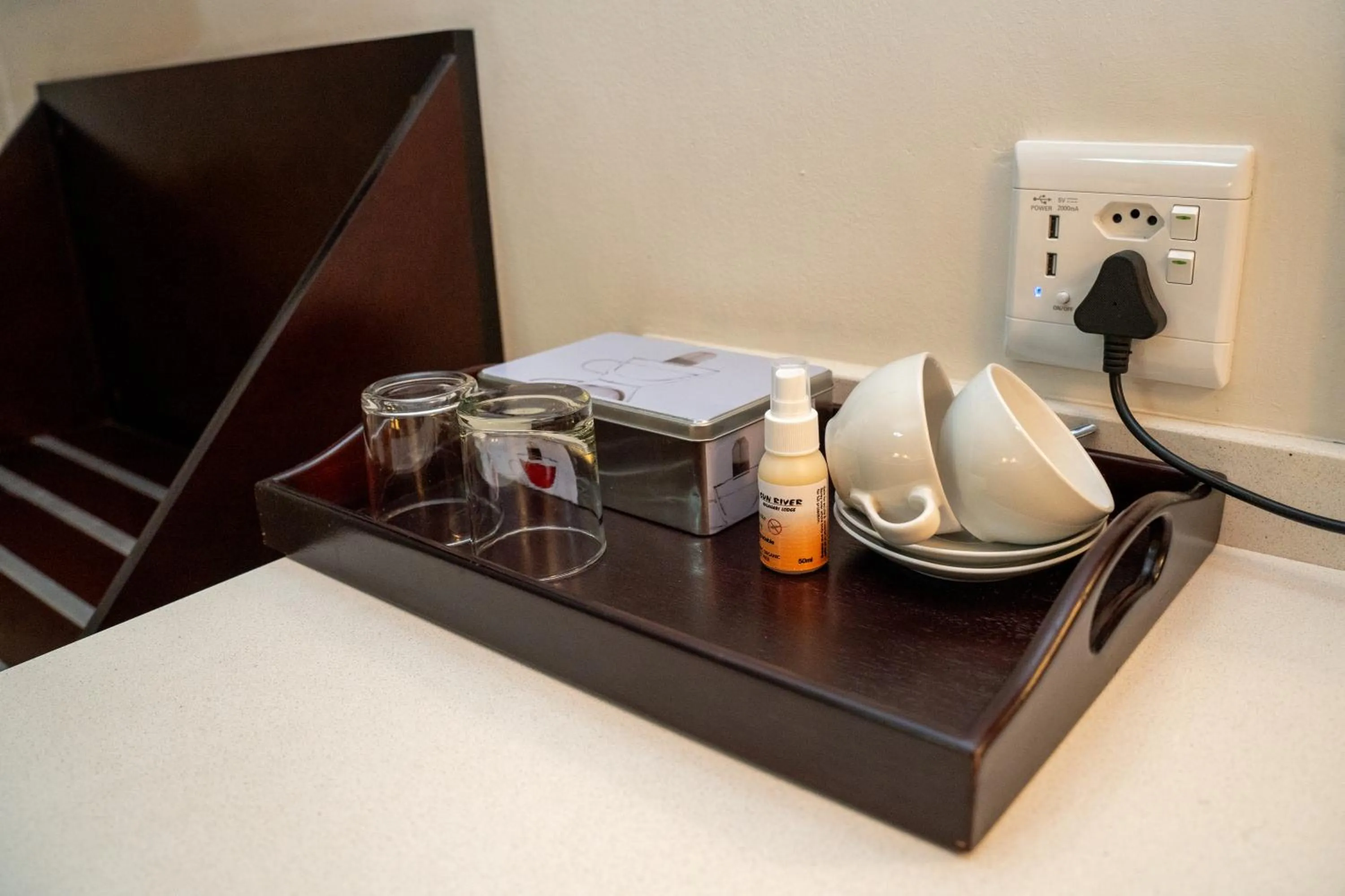 Shower in Sunriver Kalahari Lodge Riverside stay in Upington