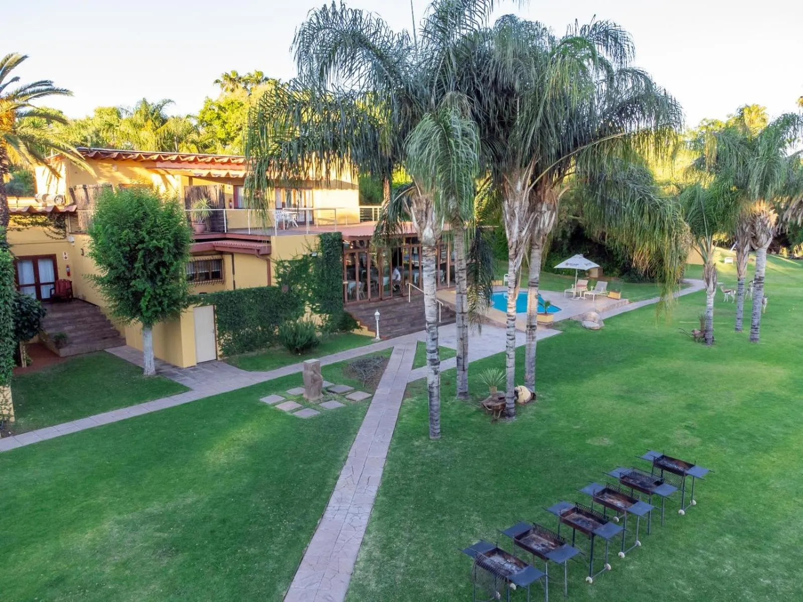 Property building in Sunriver Kalahari Lodge Riverside stay in Upington