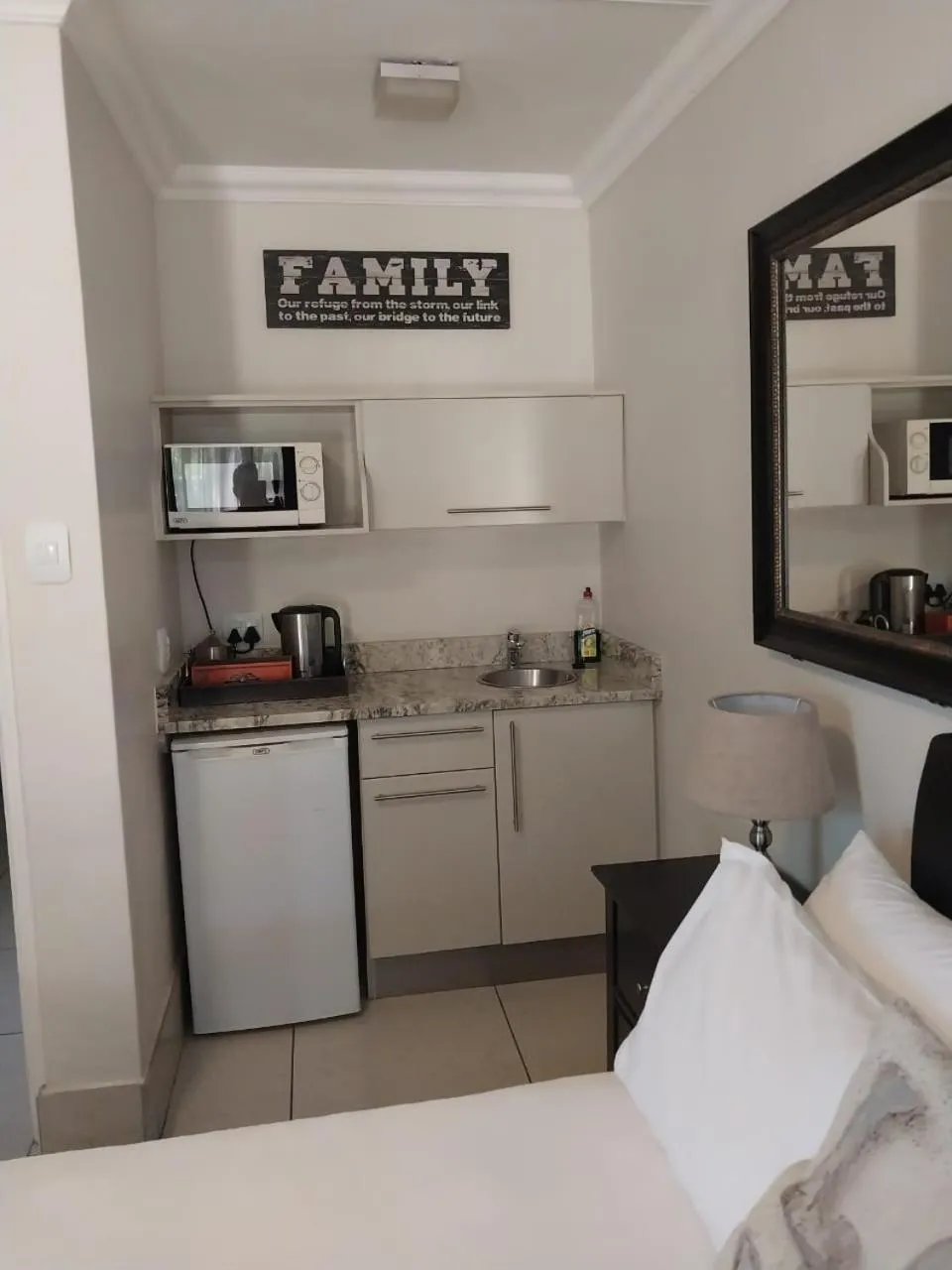 Bed in Sunriver Kalahari Lodge Riverside stay in Upington