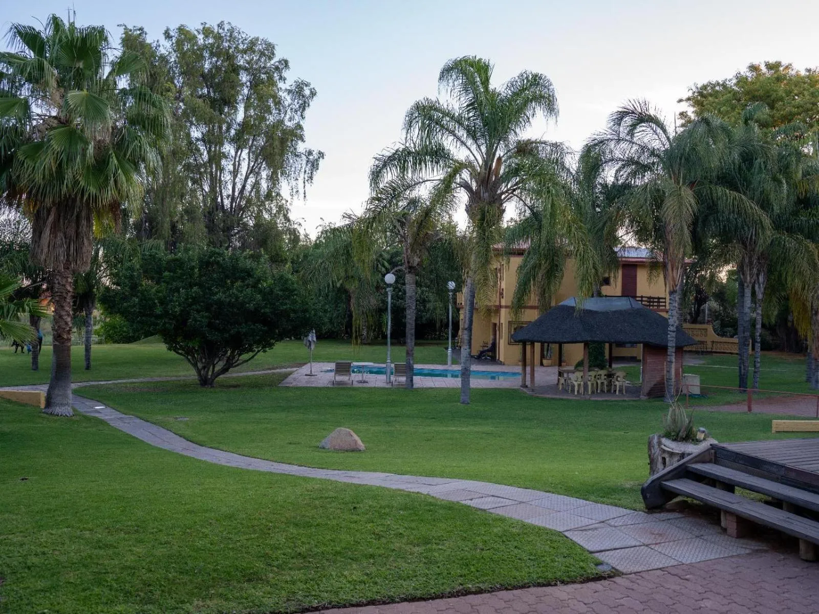 Property building in Sunriver Kalahari Lodge Riverside stay in Upington