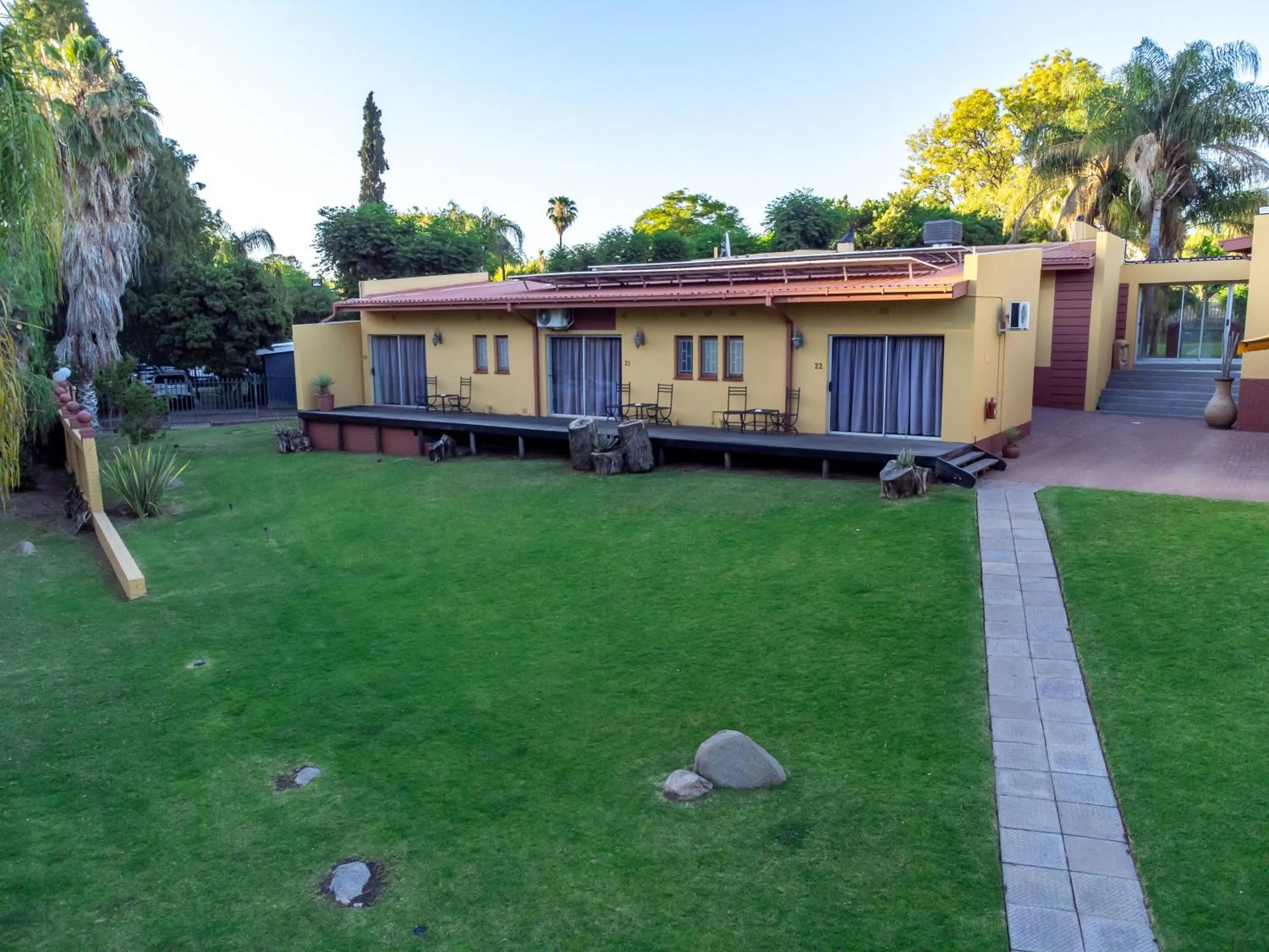Property building in Sunriver Kalahari Lodge Riverside stay in Upington