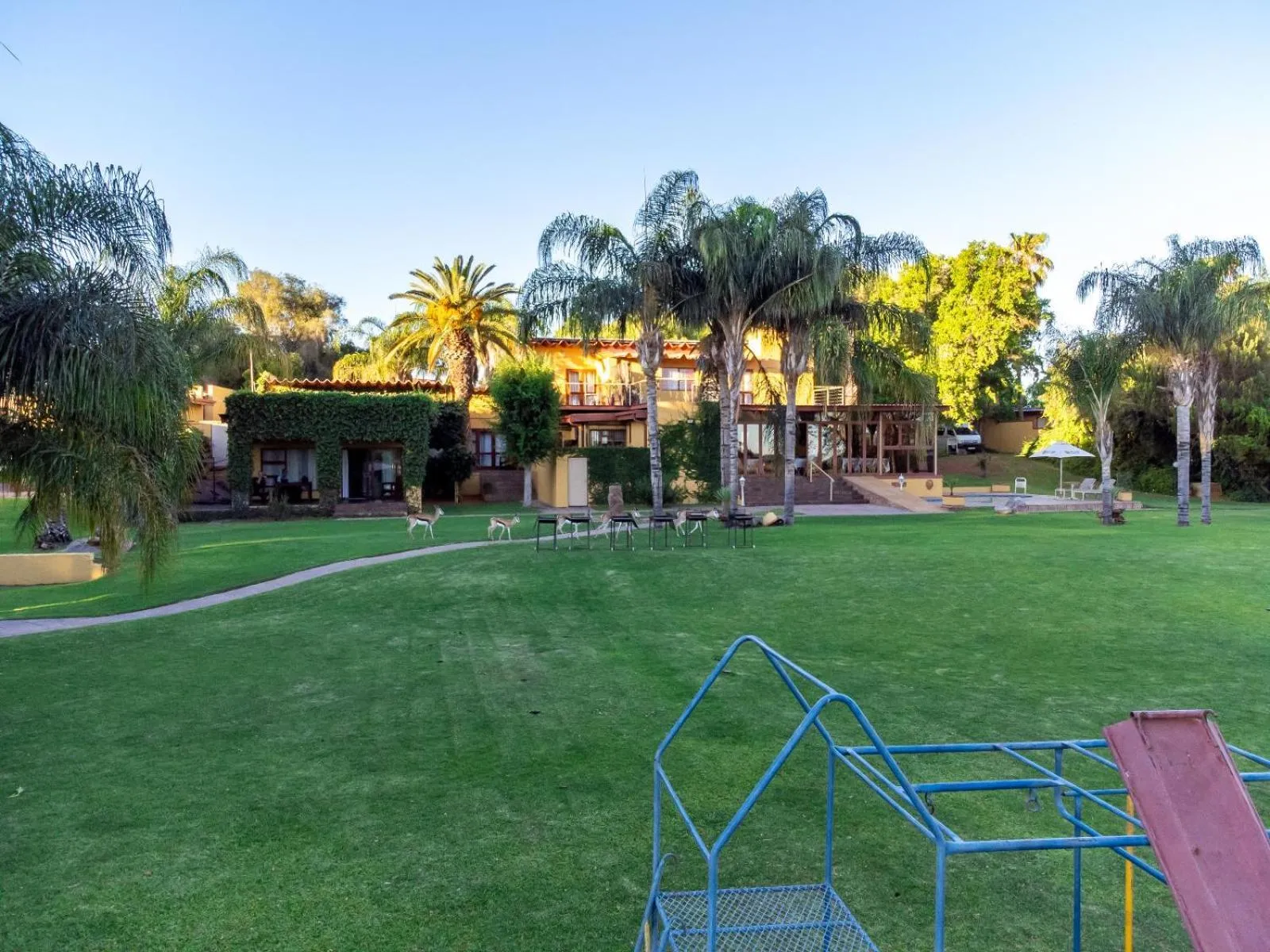 Property building in Sunriver Kalahari Lodge Riverside stay in Upington