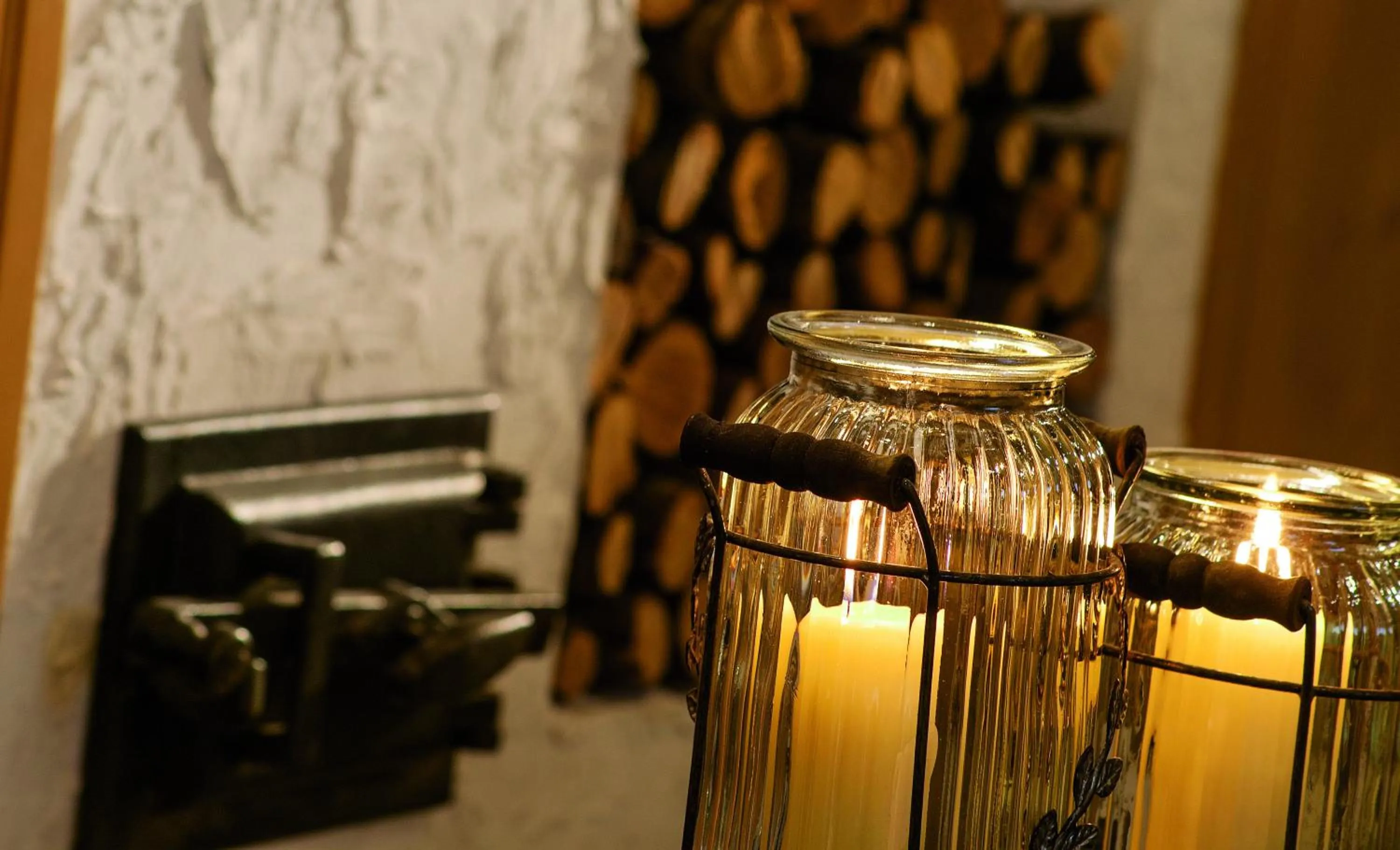 Decorative detail in Hotel Garni Chasa Sulai