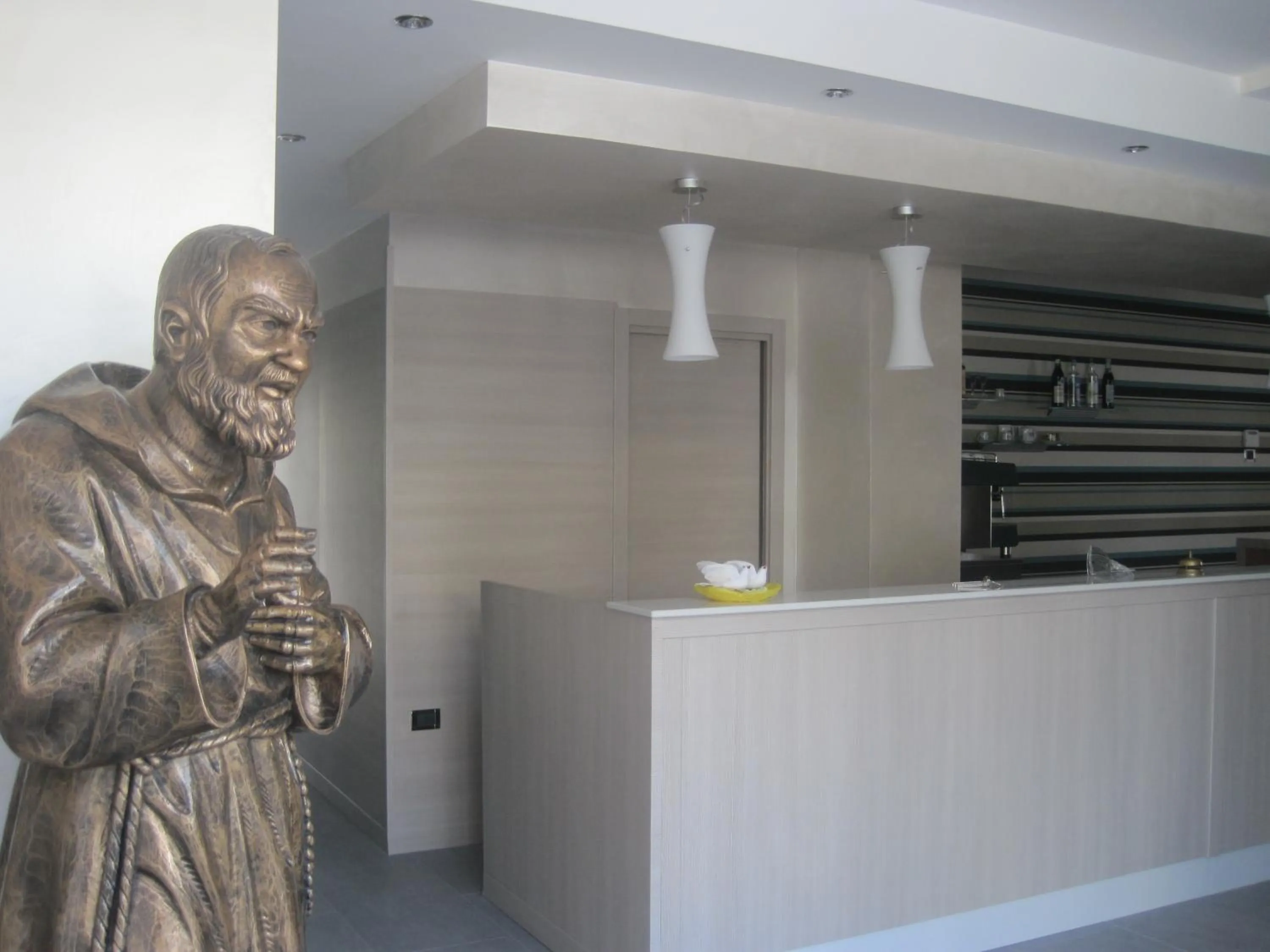 Lobby or reception in Albergo Villa Bianca