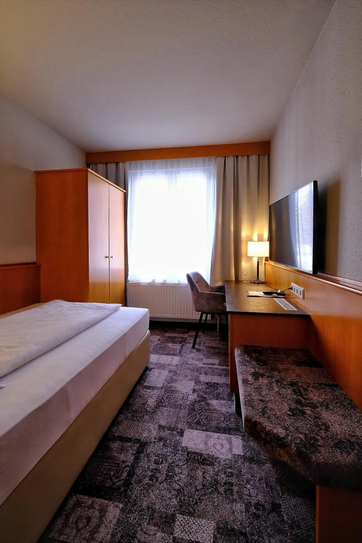 Bed in Hotel Beethoven