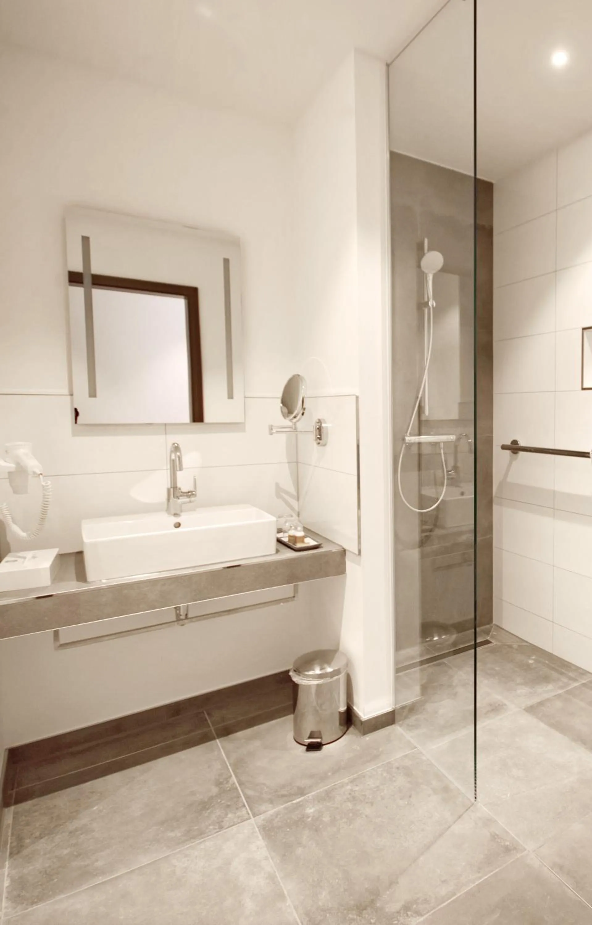 Shower in Romantik Hotel Landhaus Biewald