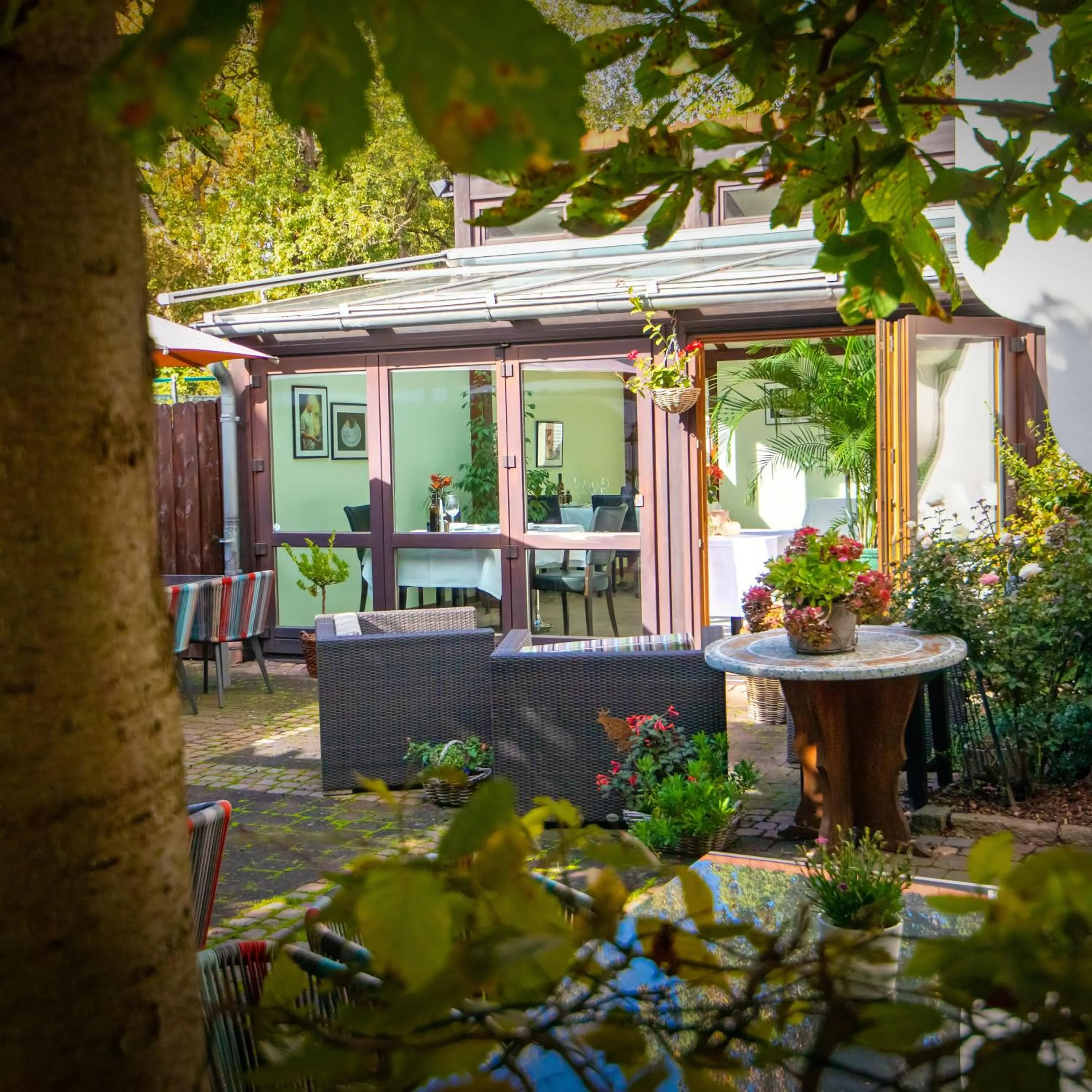 Restaurant/places to eat in Romantik Hotel Landhaus Biewald