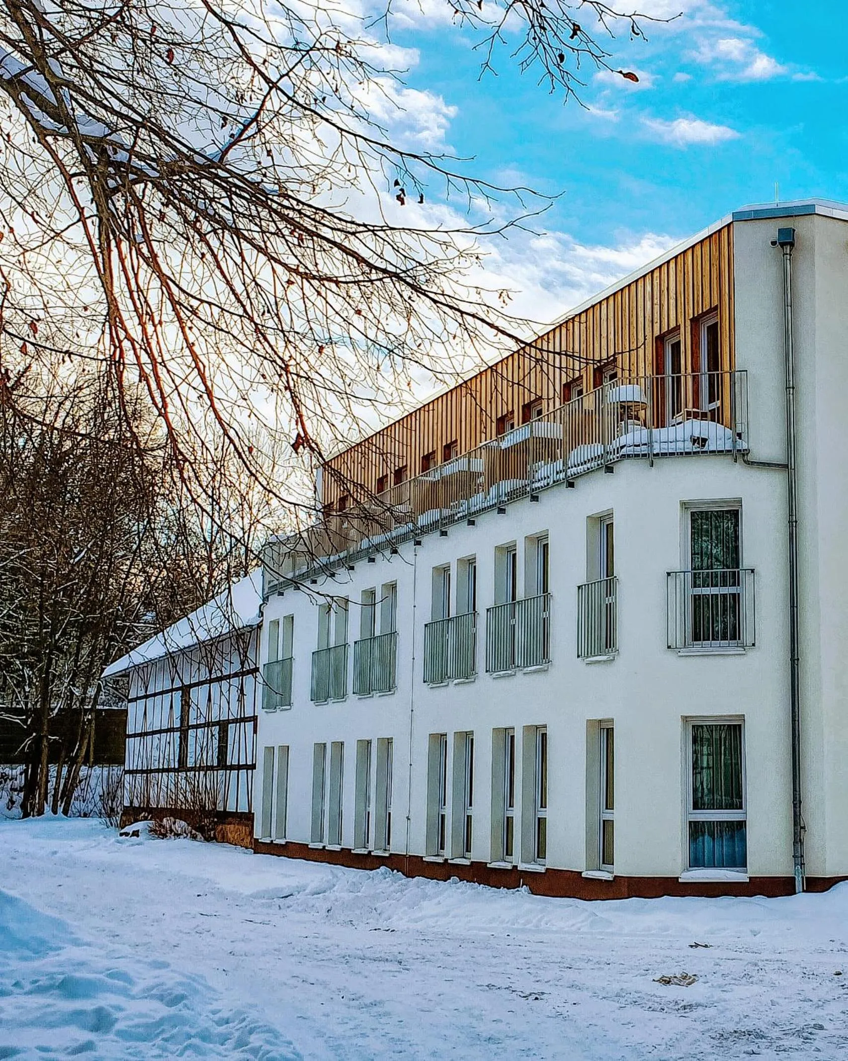 Property building in Romantik Hotel Landhaus Biewald