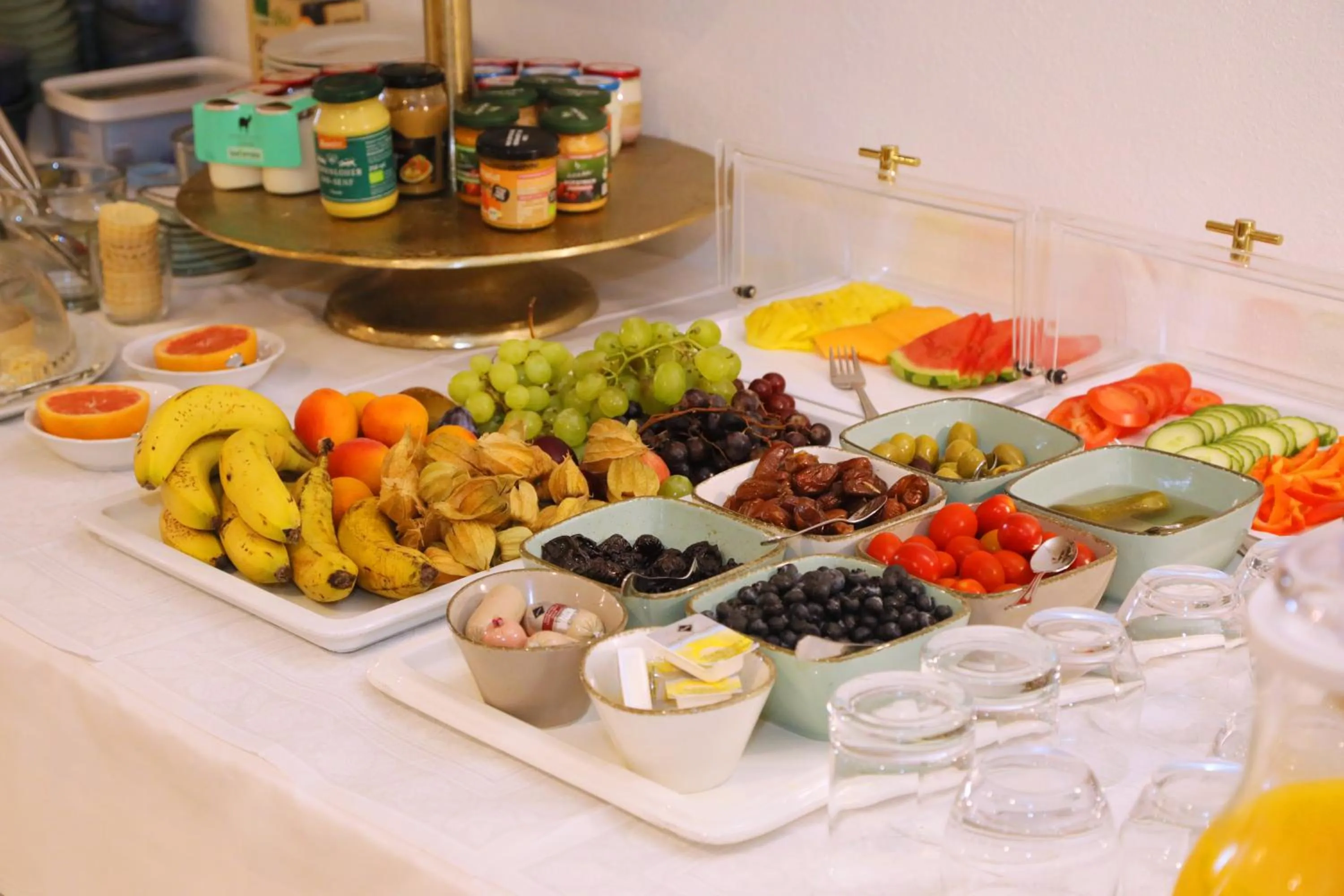 Food and drinks in Romantik Hotel Landhaus Biewald