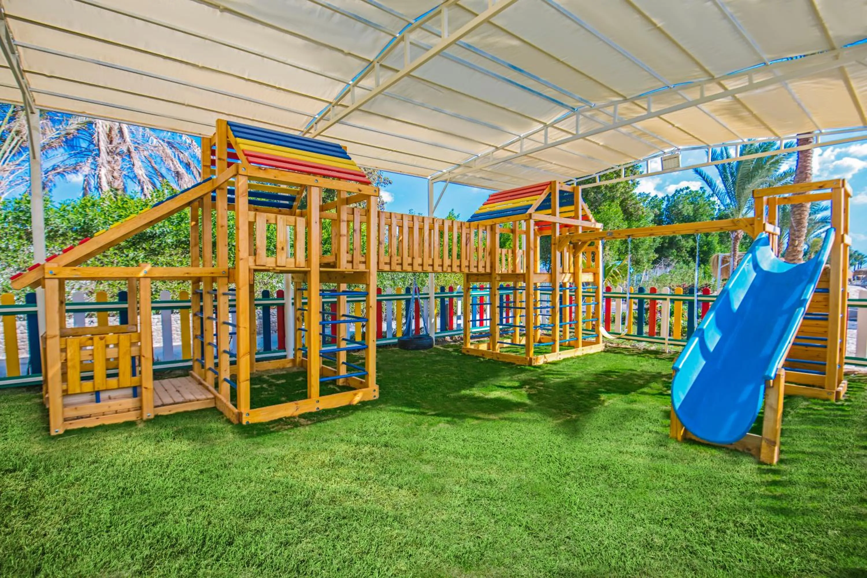 Children play ground in Sunrise Aqua Joy Resort