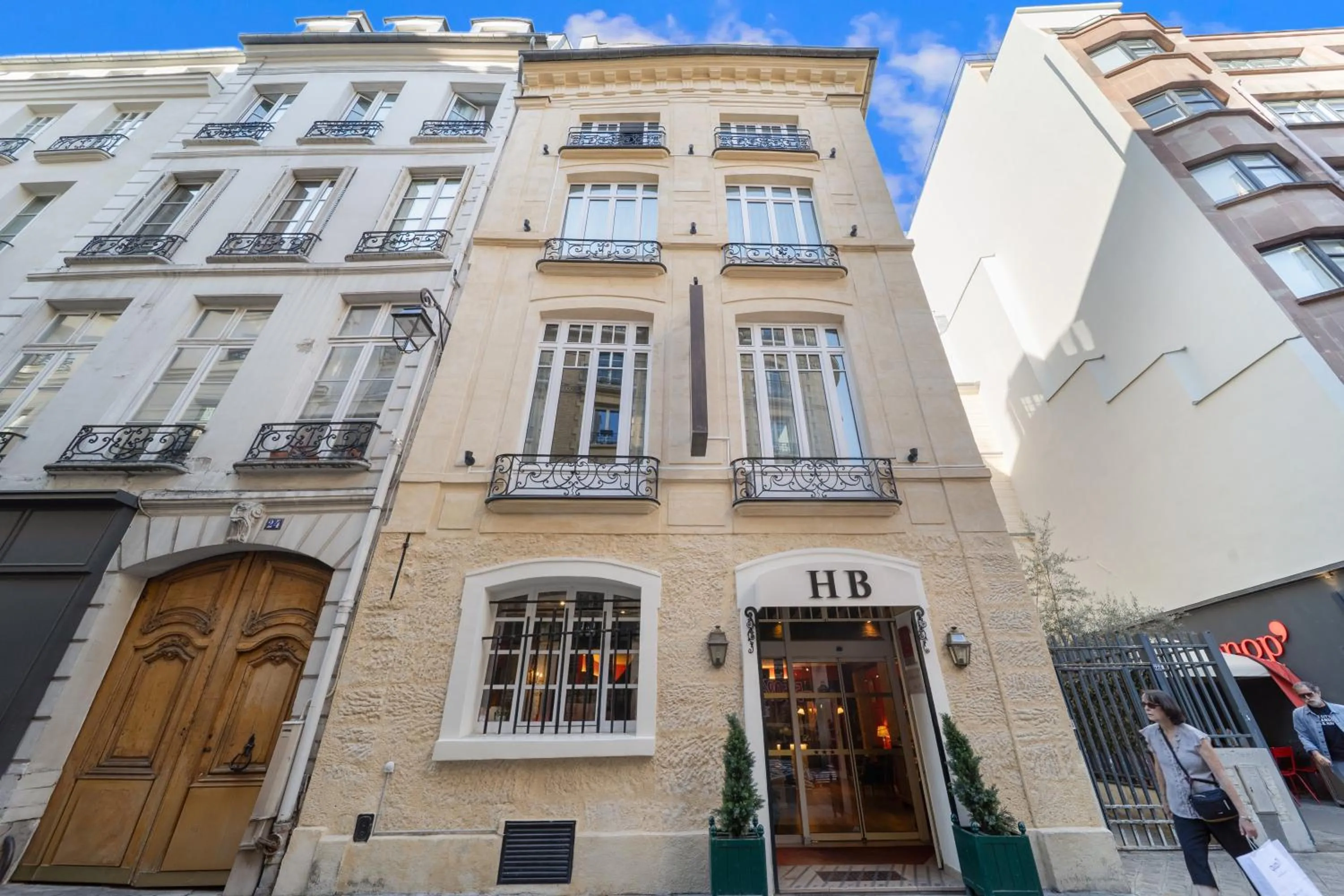 Facade/entrance in Hotel de la Bretonnerie