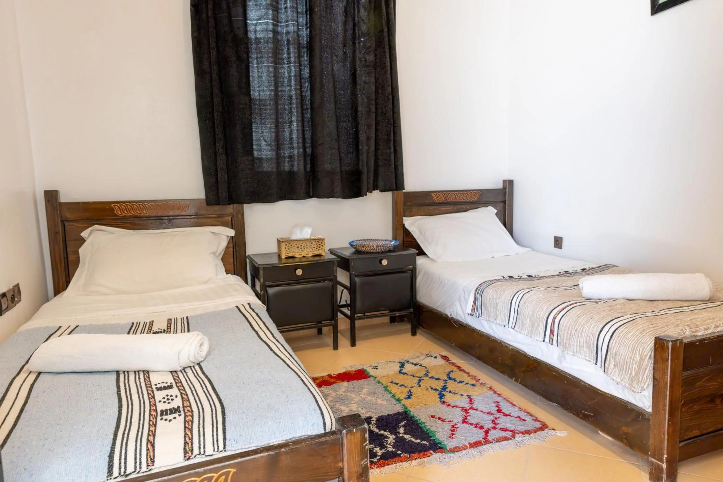 Bed in Hola Surf Morocco