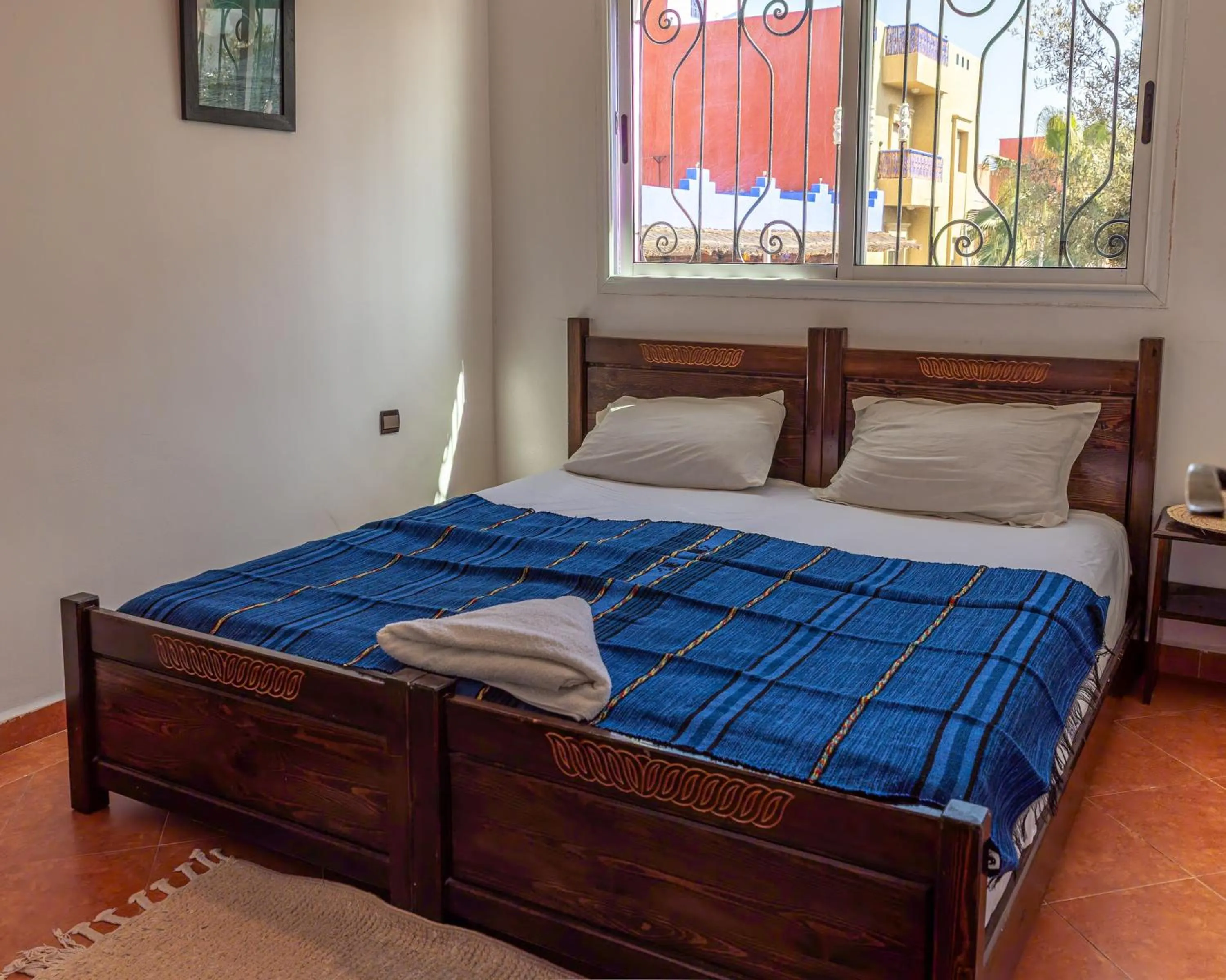 Bed in Hola Surf Morocco