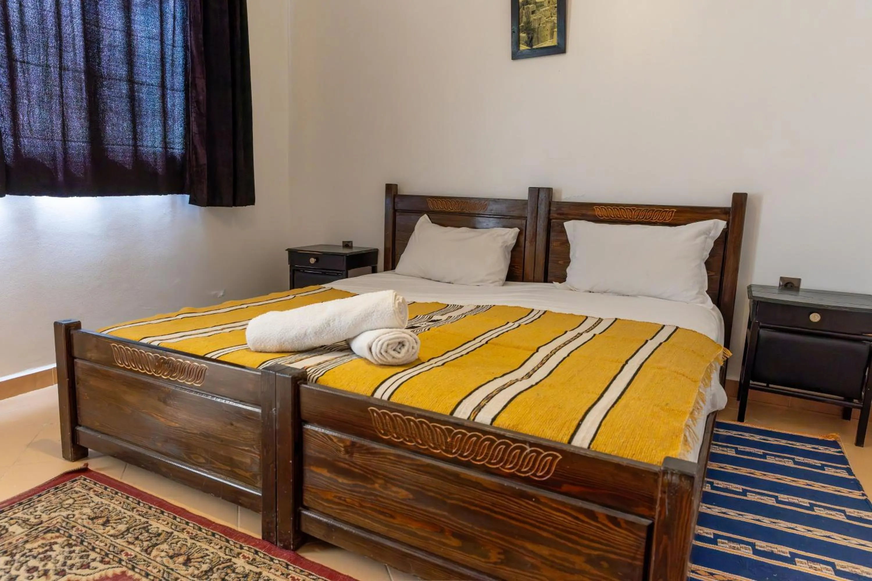 Bed in Hola Surf Morocco