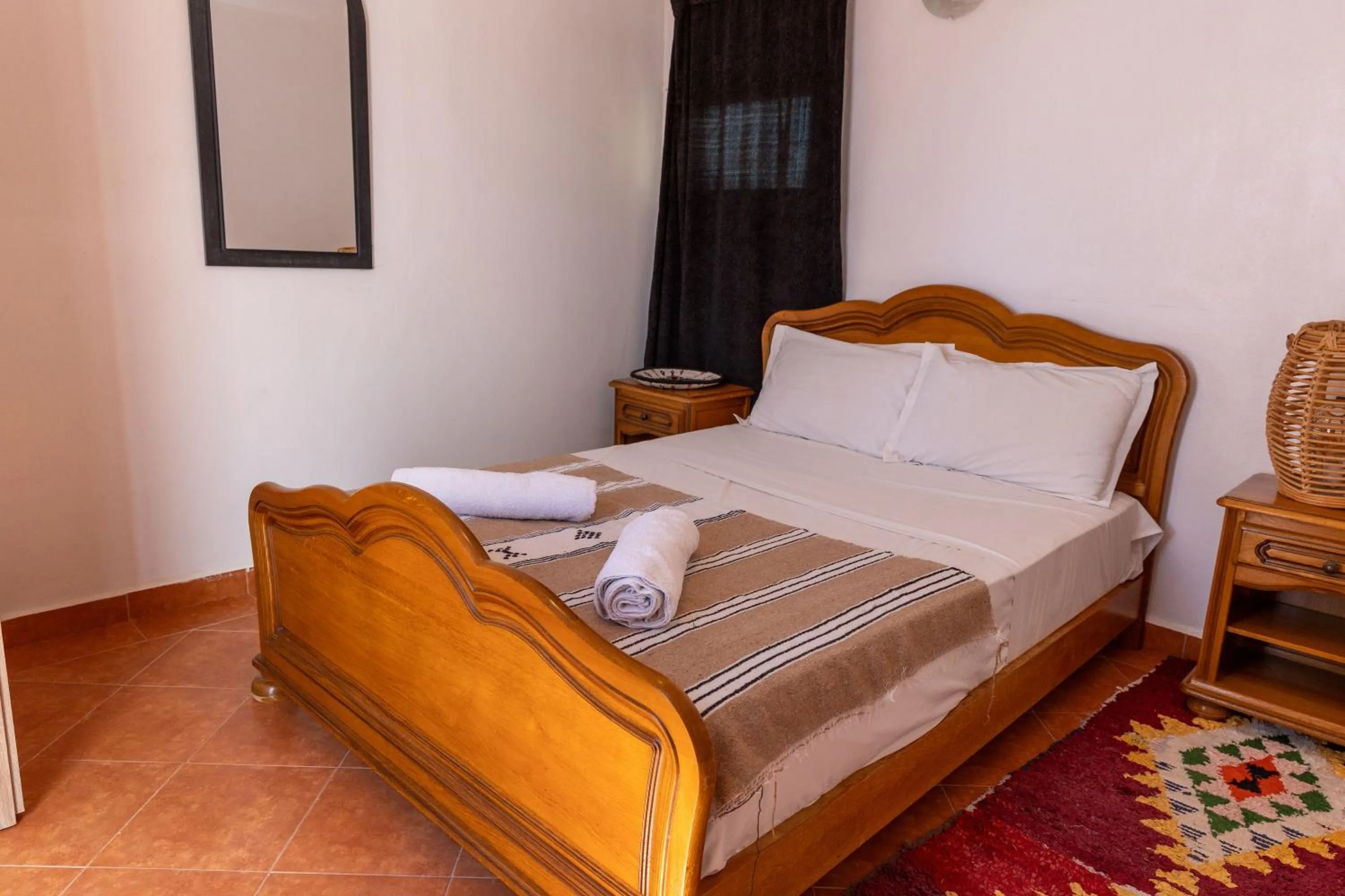 Bed in Hola Surf Morocco