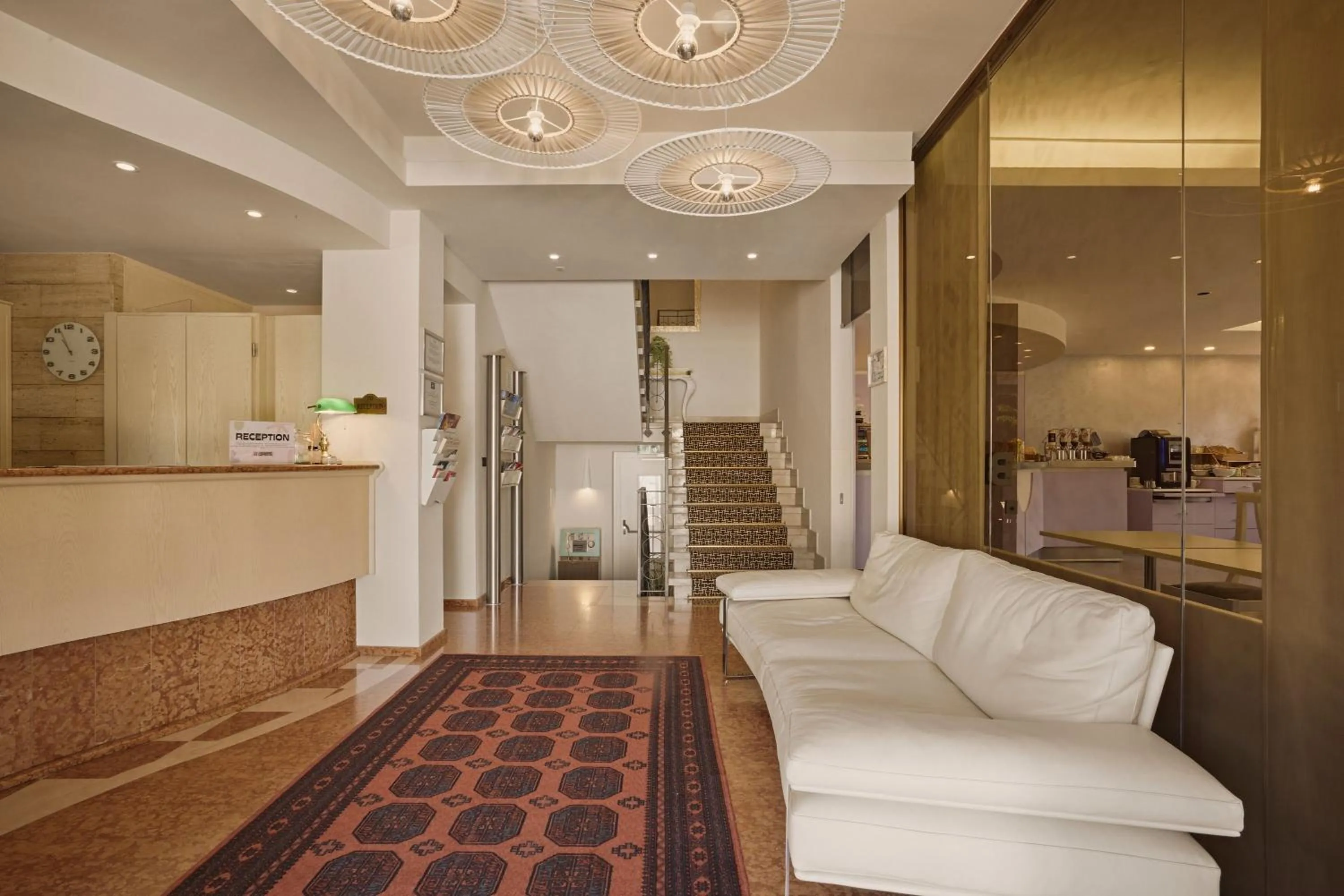 Lobby or reception in Hotel Le Mura