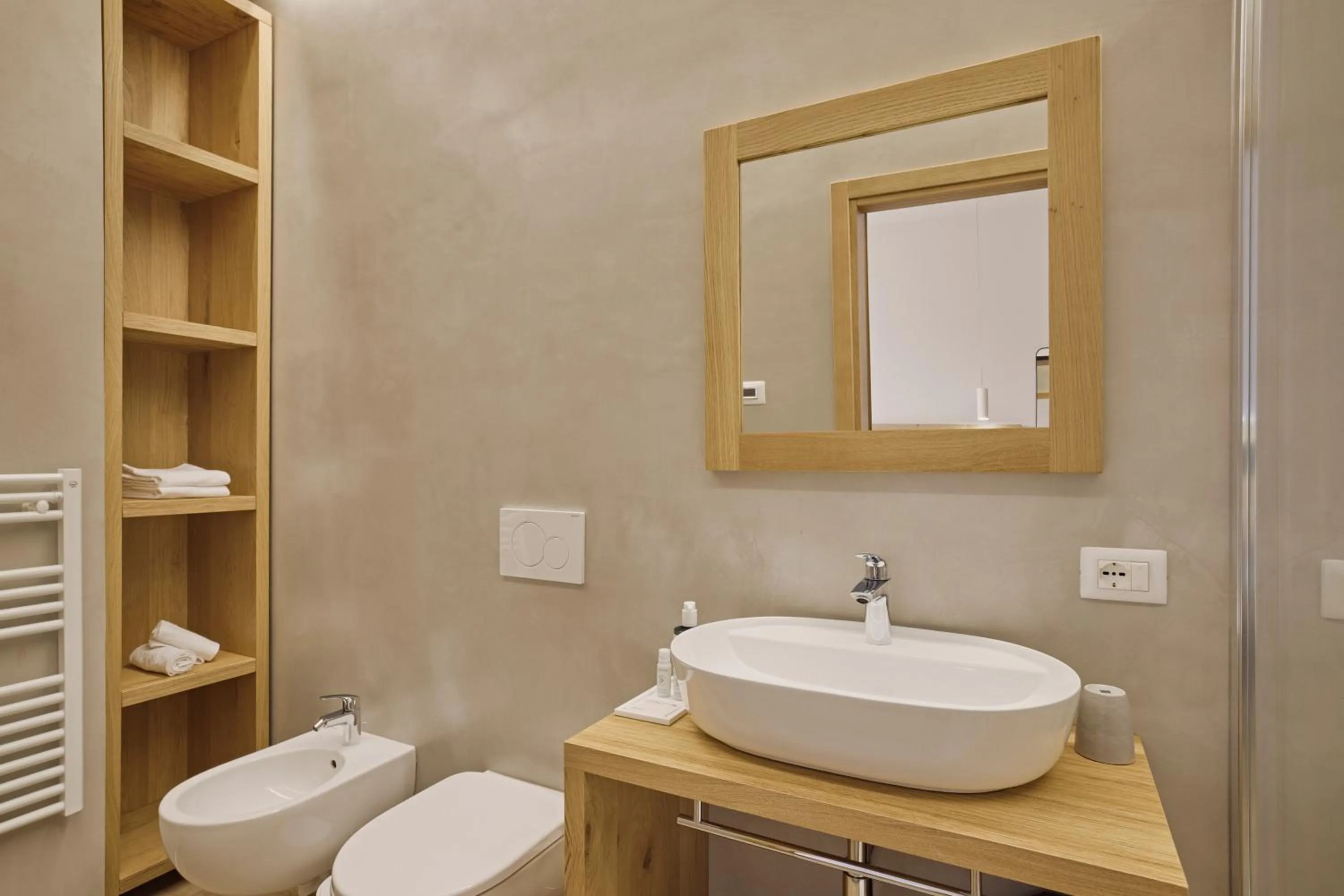 Toilet in Hotel Le Mura