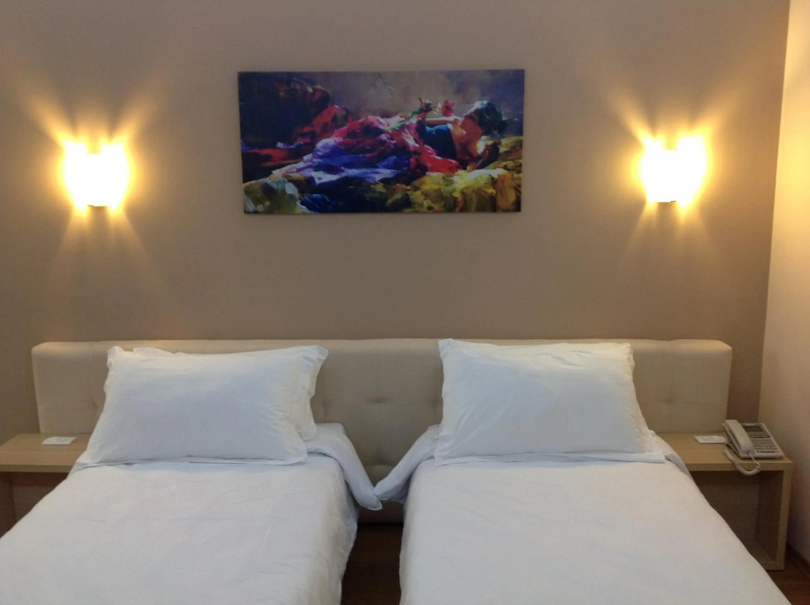 Bedroom, Bed in Hotel Green