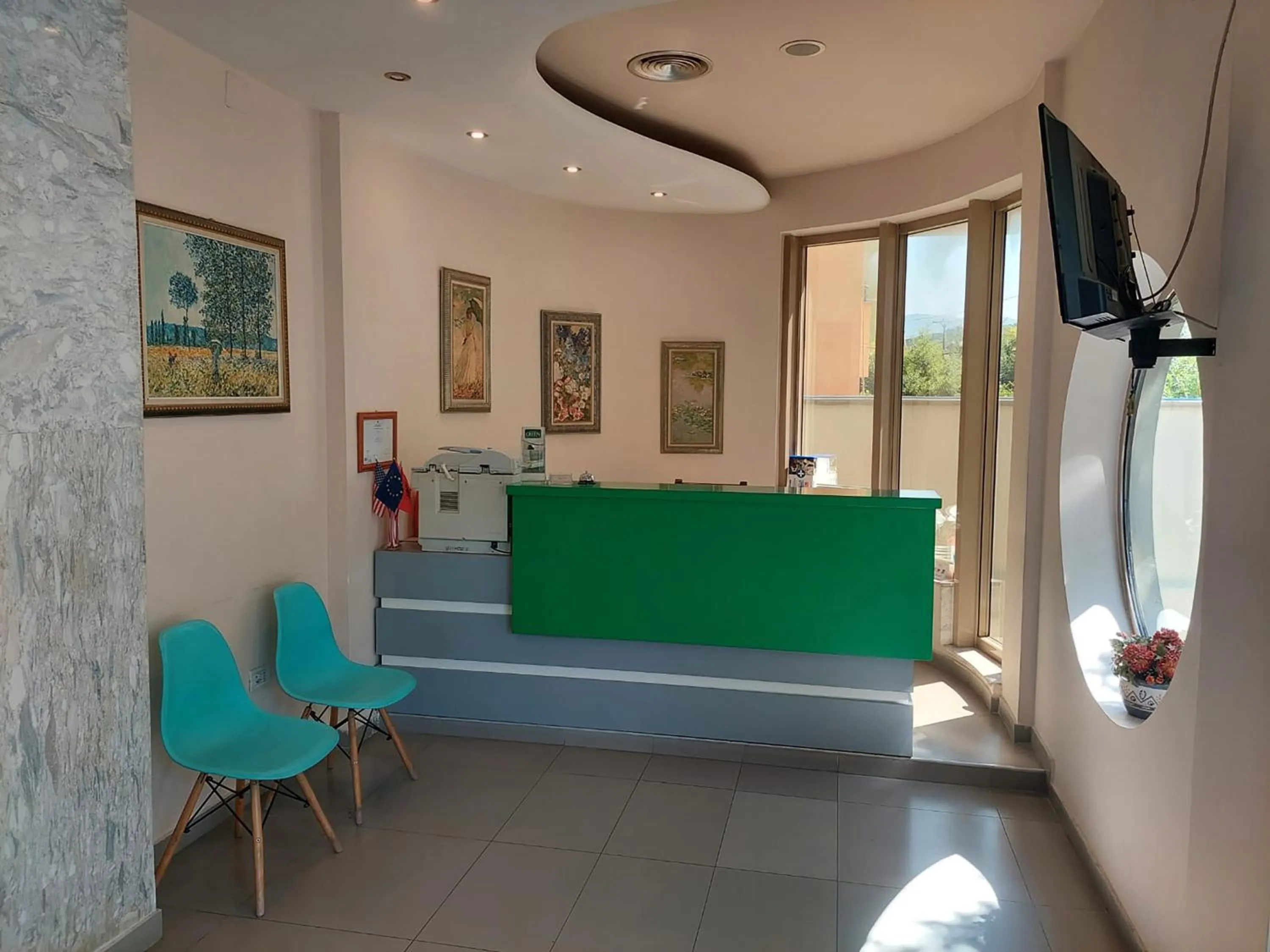 Lobby or reception in Hotel Green