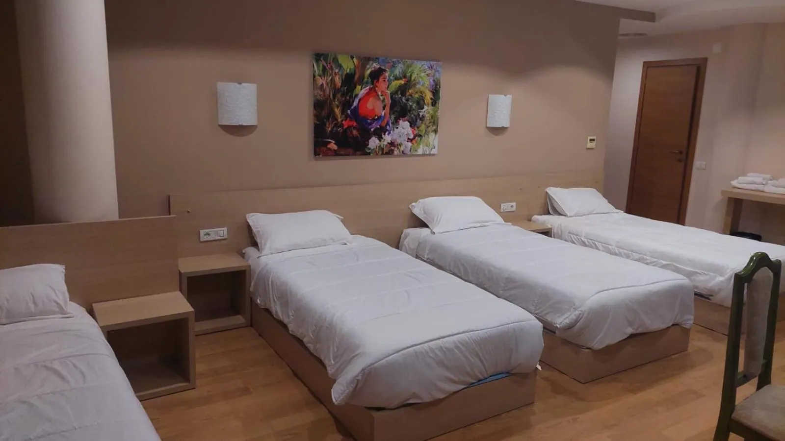 Bedroom, Bed in Hotel Green