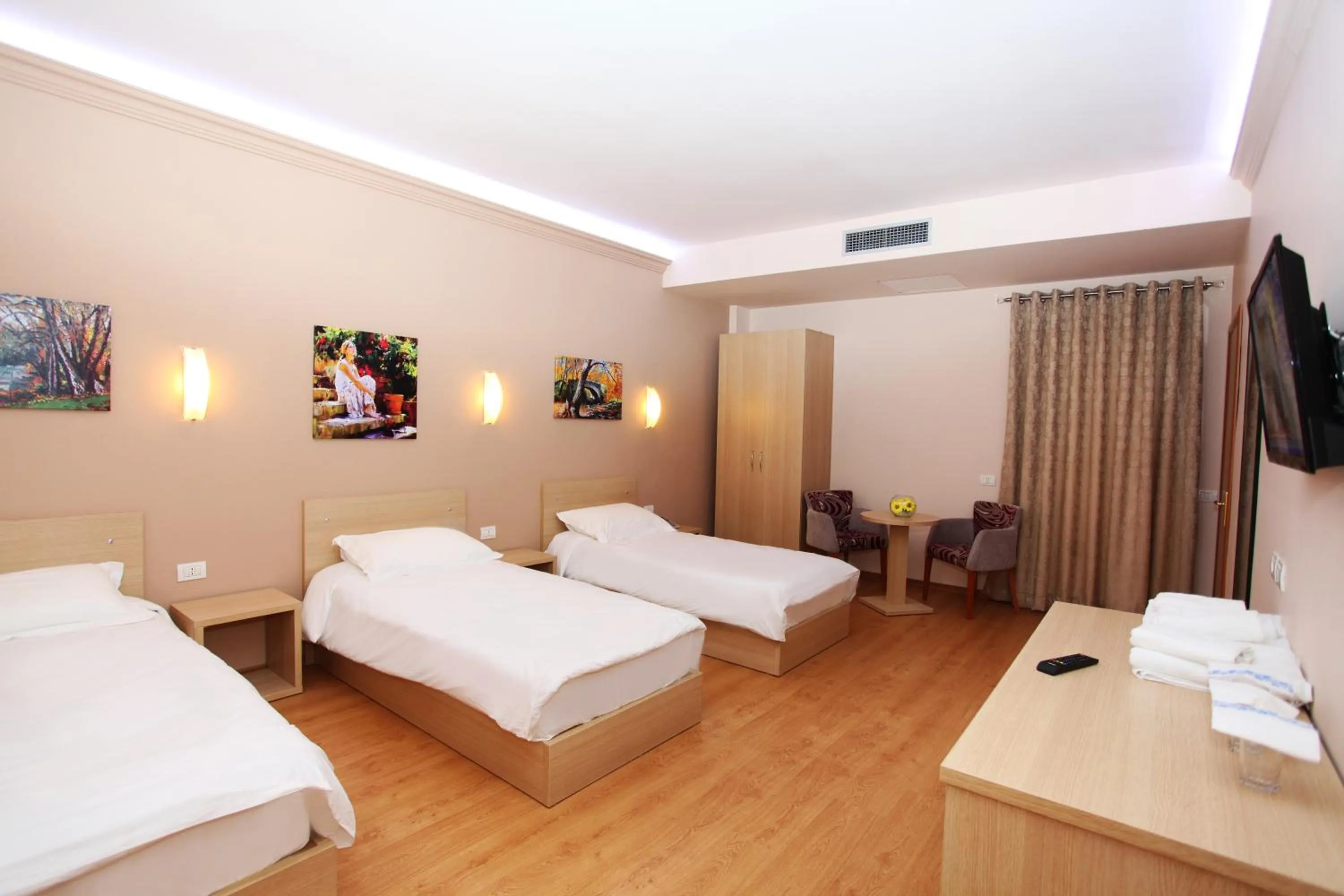 Bedroom, Bed in Hotel Green