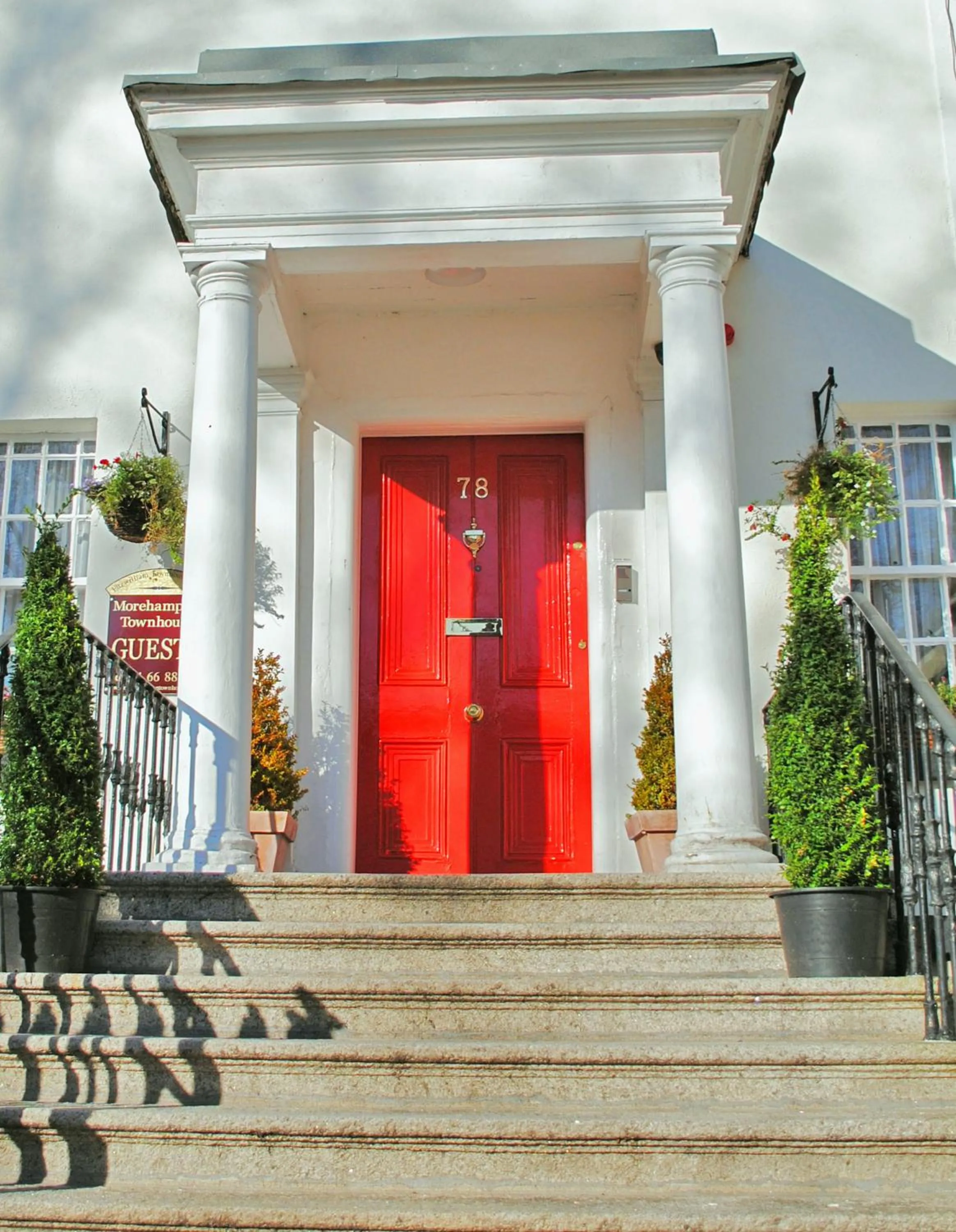 Facade/entrance in Morehampton Townhouse
