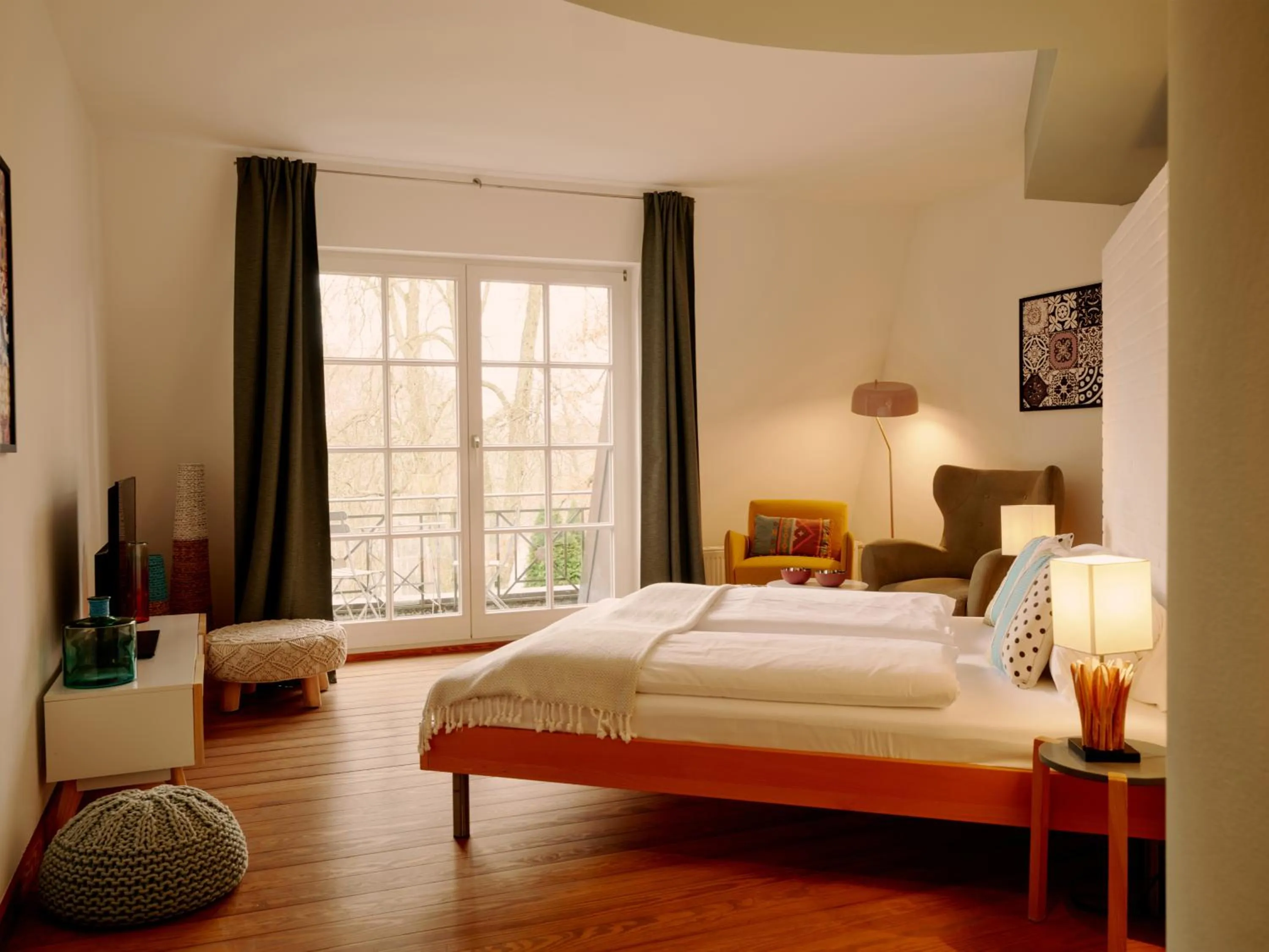 Photo of the whole room, Bed in Seehotel Villago