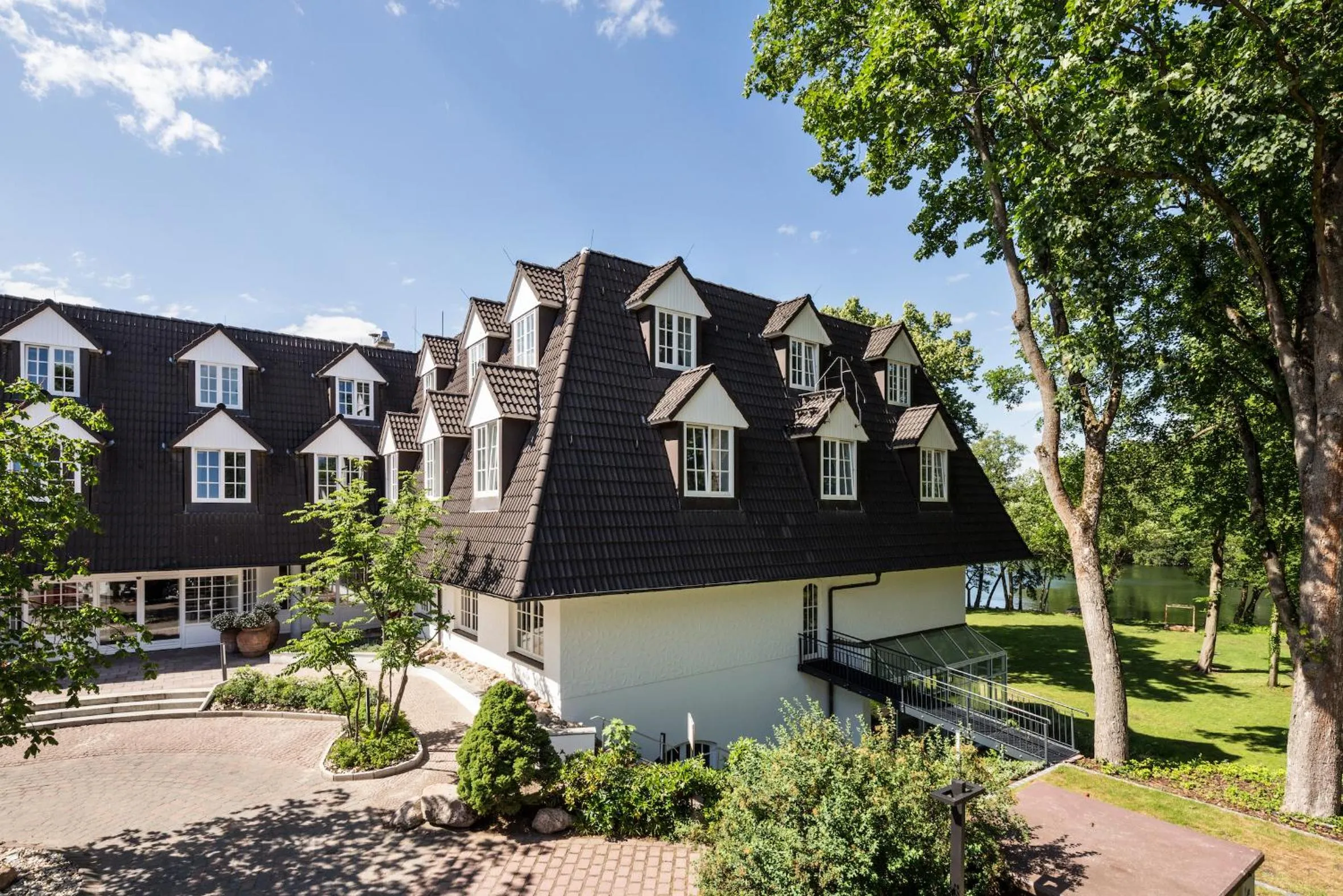 Property building in Seehotel Villago