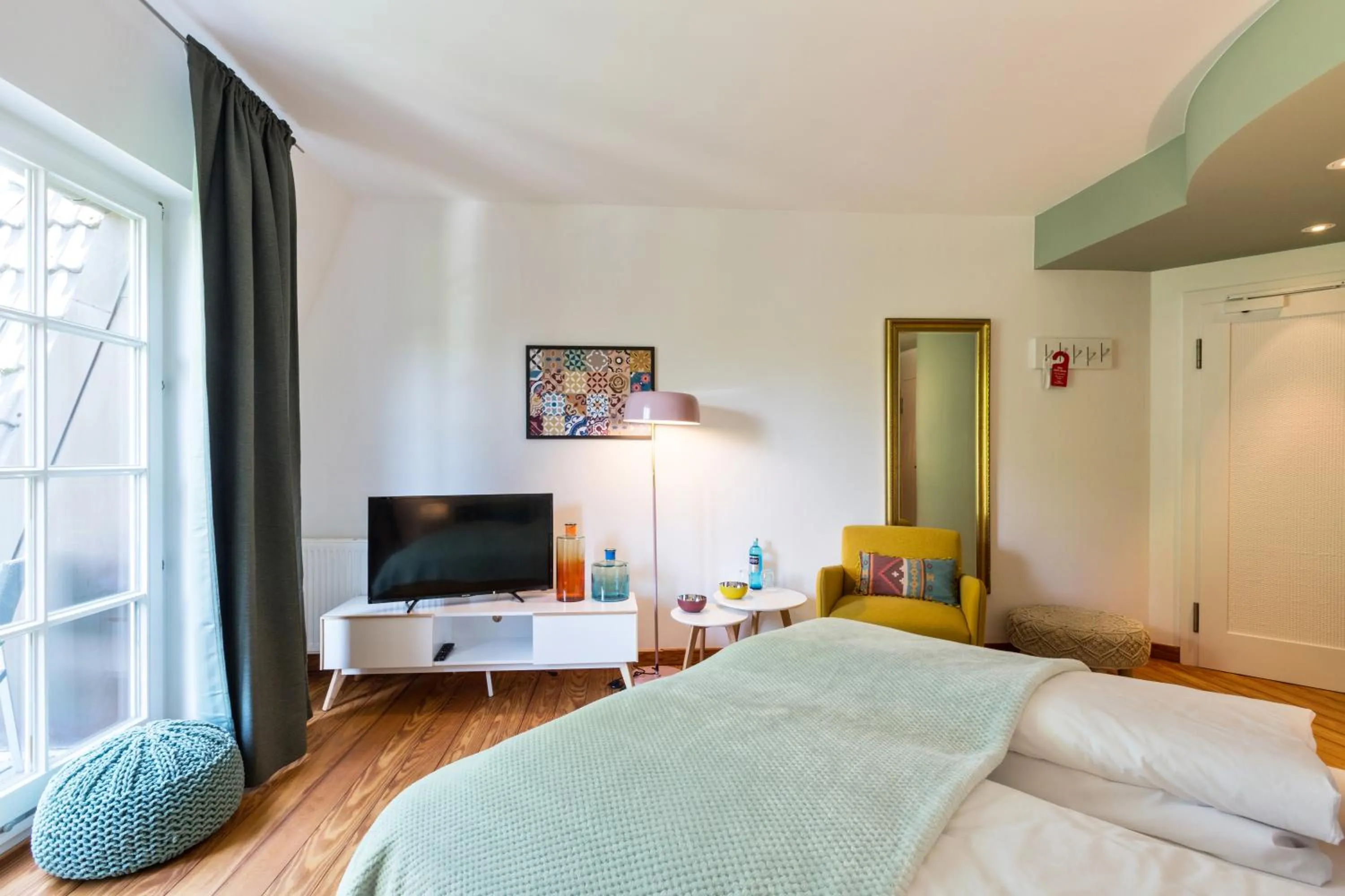 Bed in Seehotel Villago