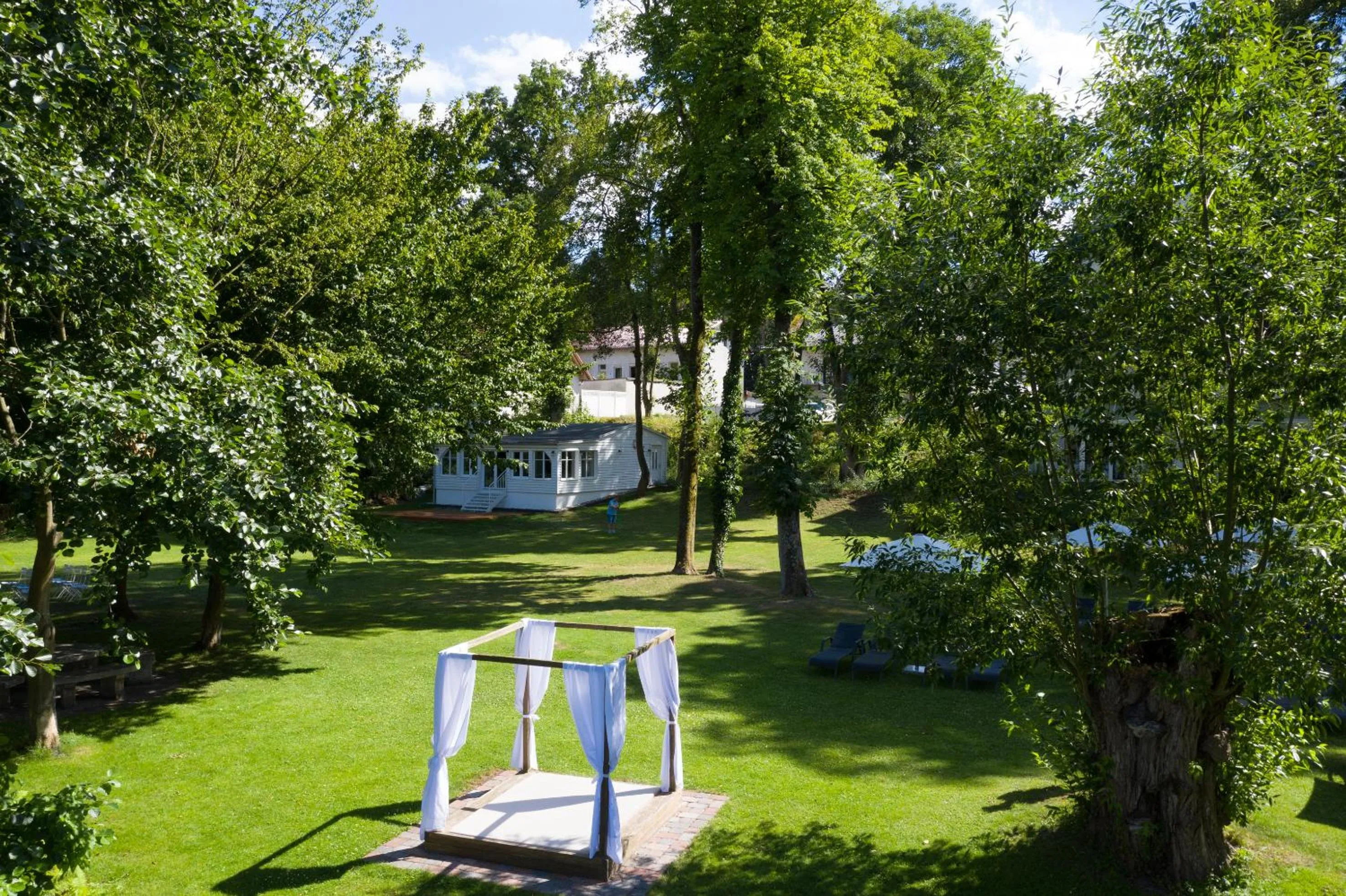Garden in Seehotel Villago