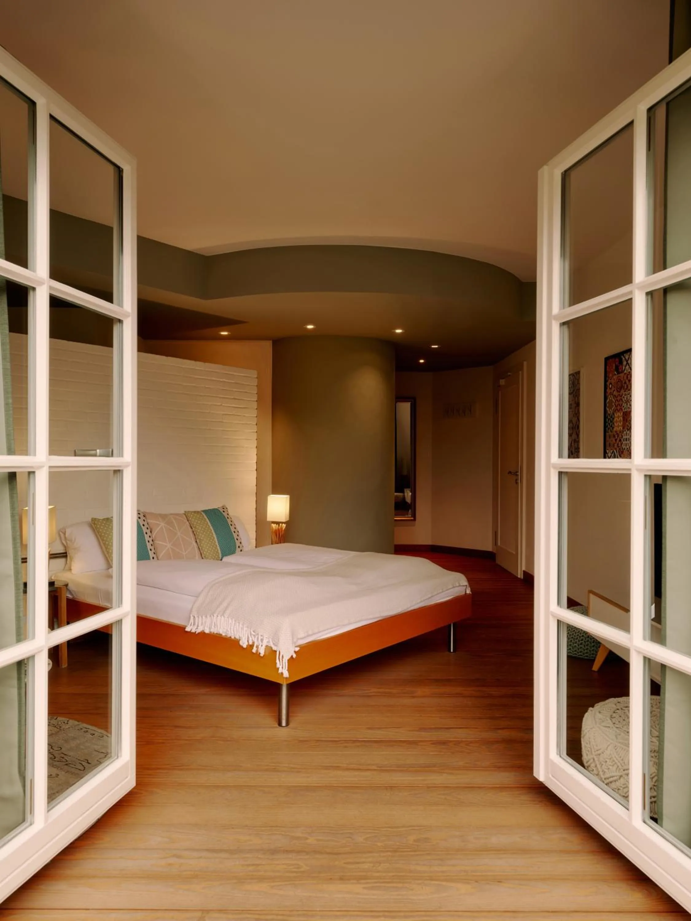 Photo of the whole room, Bed in Seehotel Villago