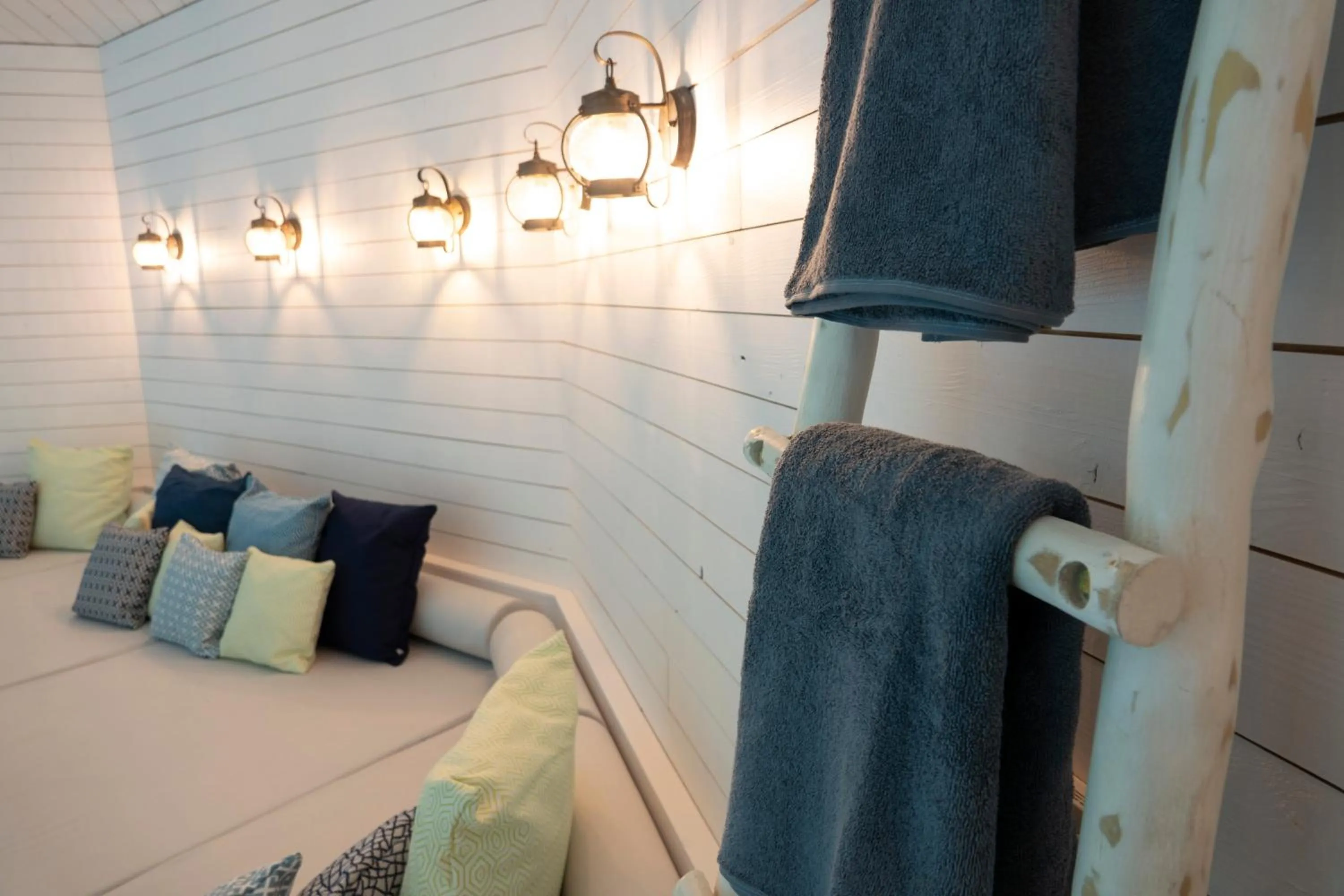 Bed in Seehotel Villago