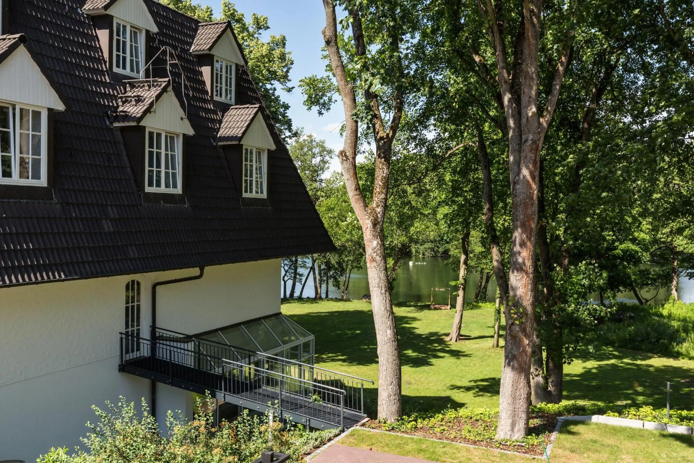 Garden in Seehotel Villago