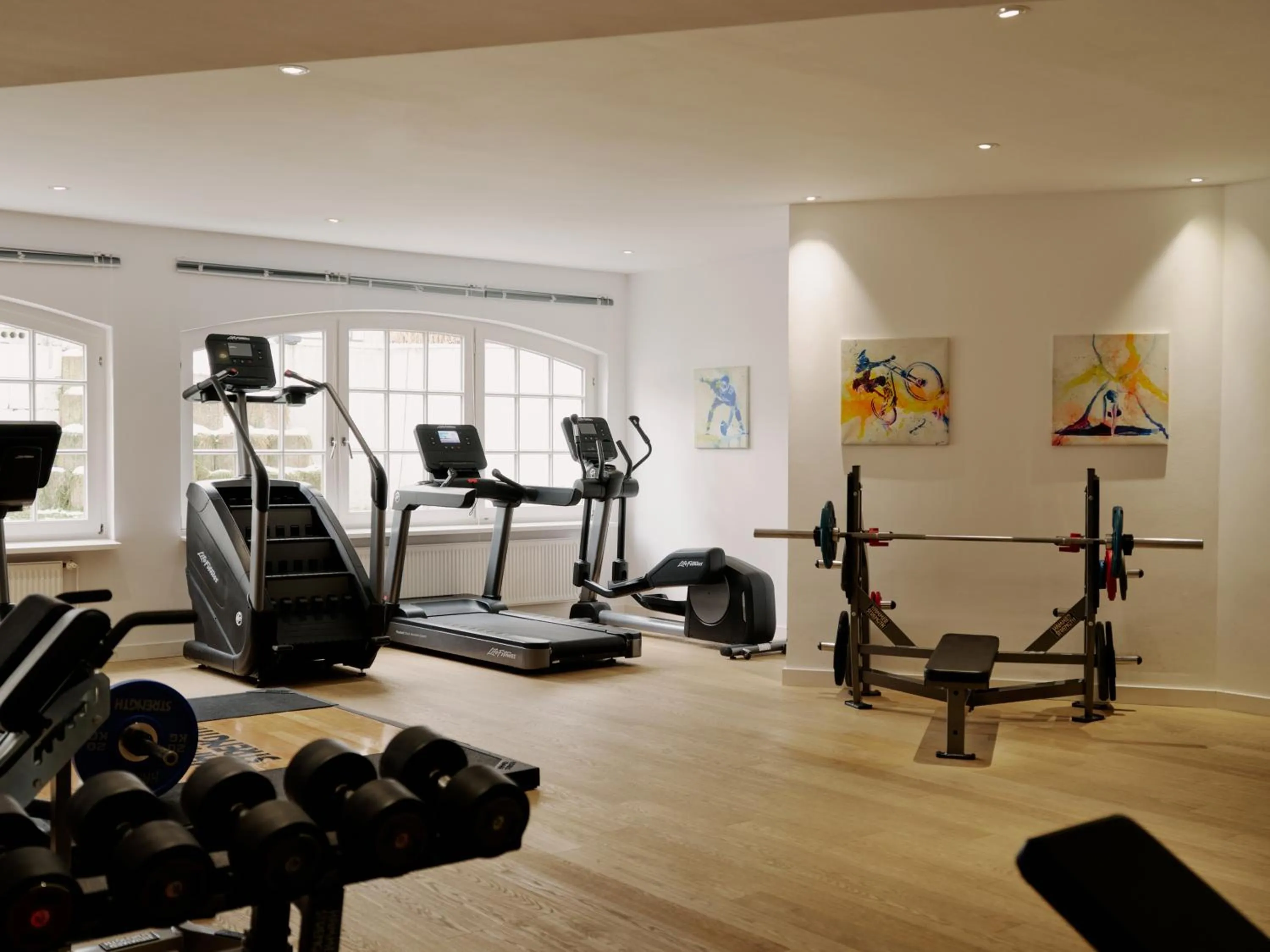 Fitness centre/facilities in Seehotel Villago