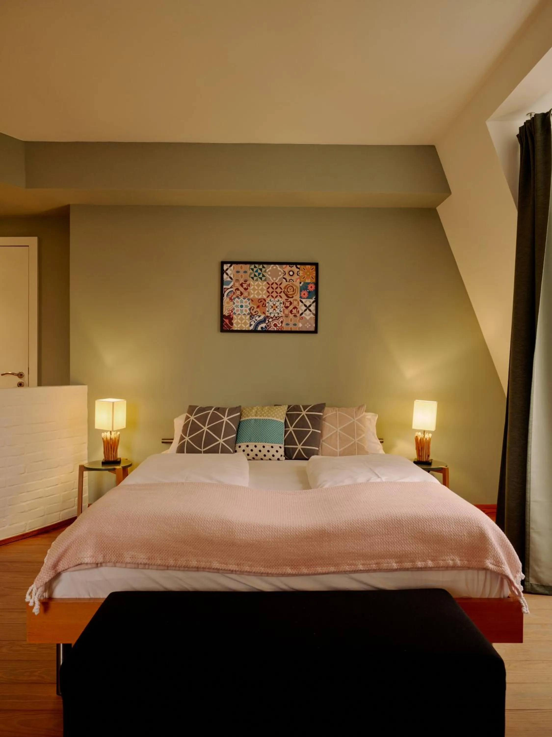 Photo of the whole room, Bed in Seehotel Villago