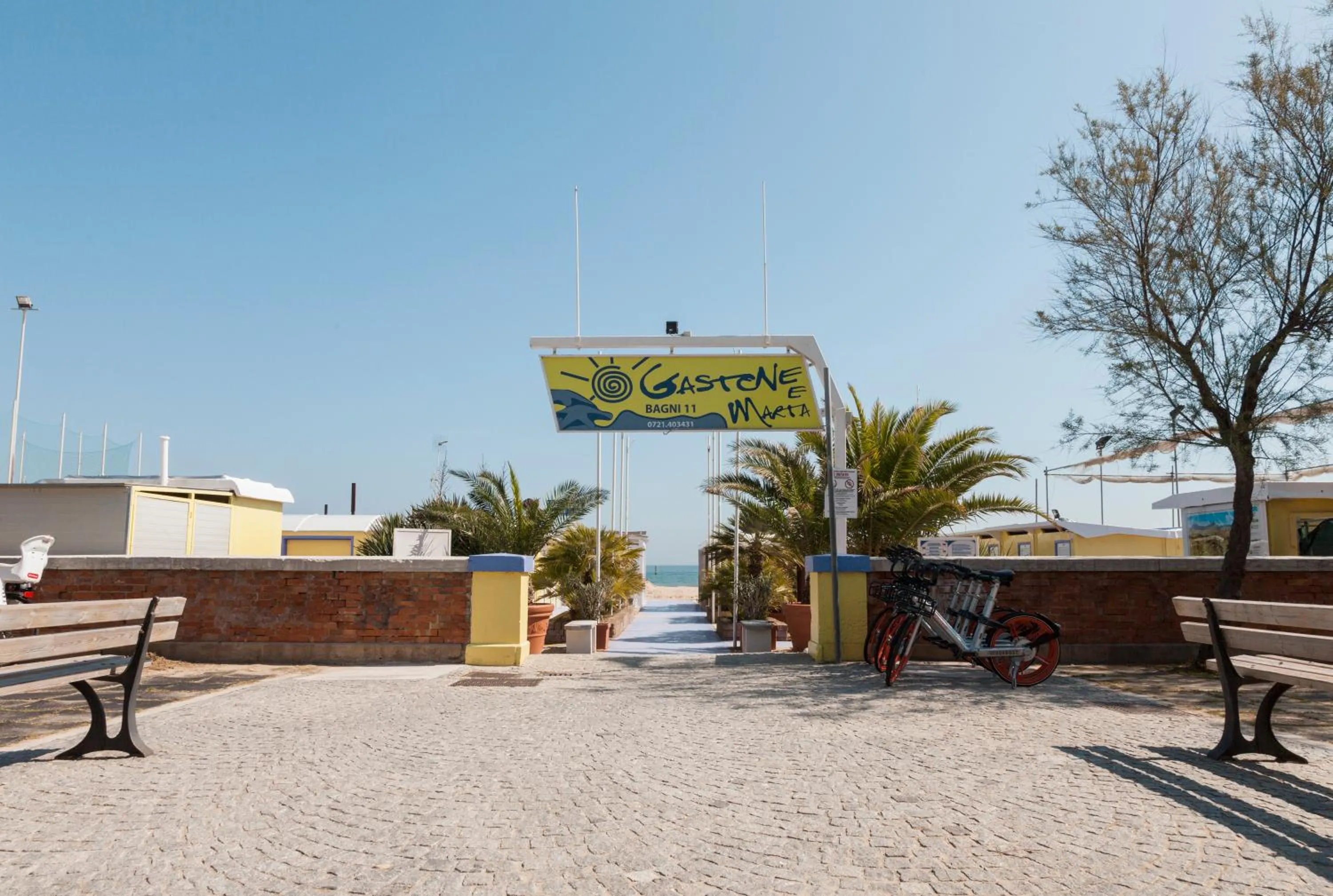 Beach in Hotel Atlantic Vista Mare