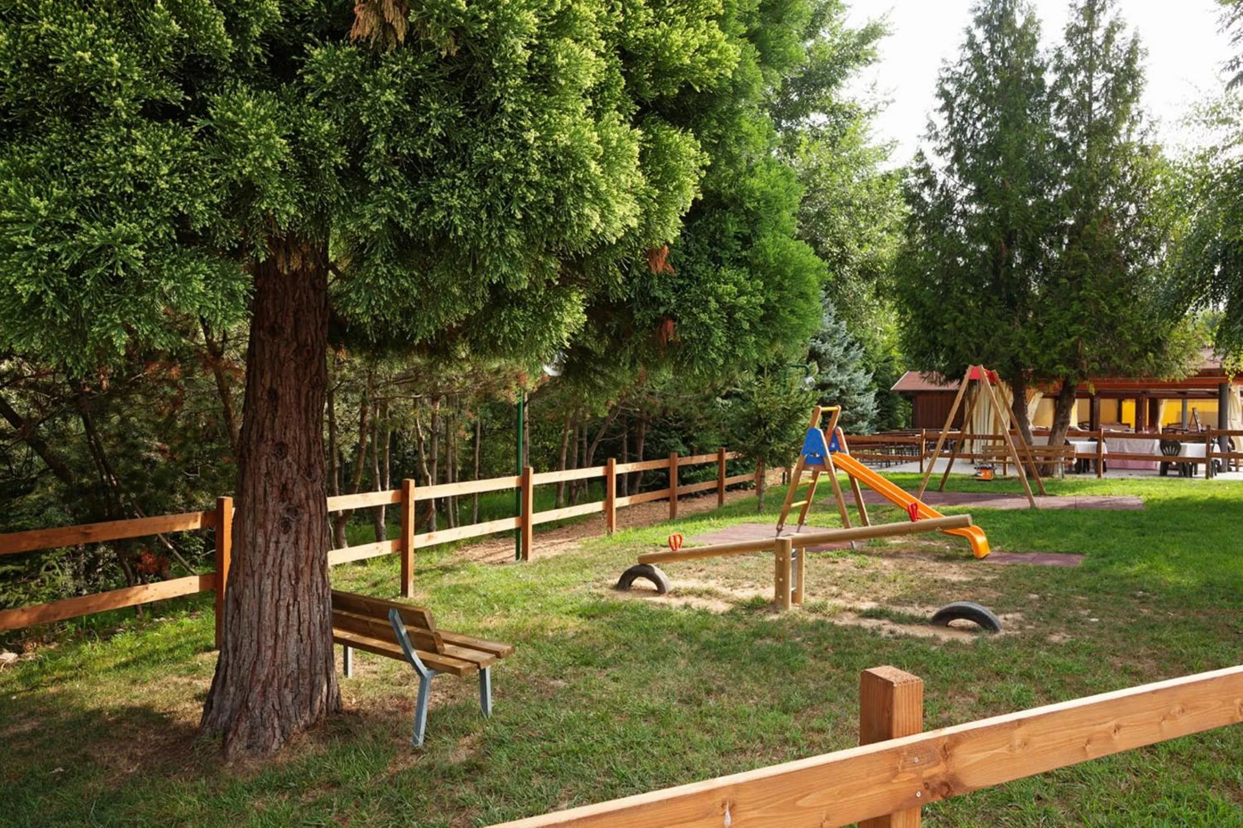 Children play ground in Hotel La Ruota