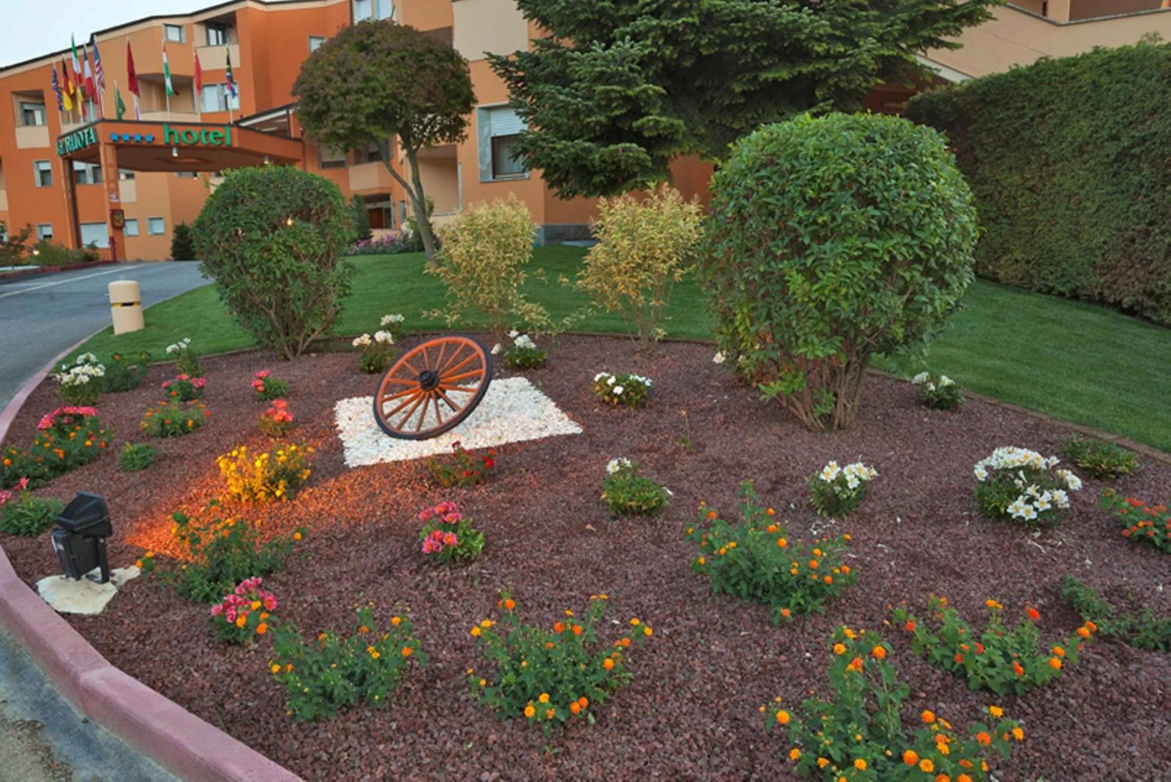 Garden in Hotel La Ruota